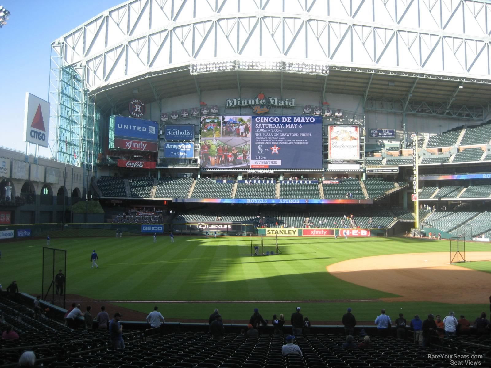 Section 110 at Minute Maid Park 