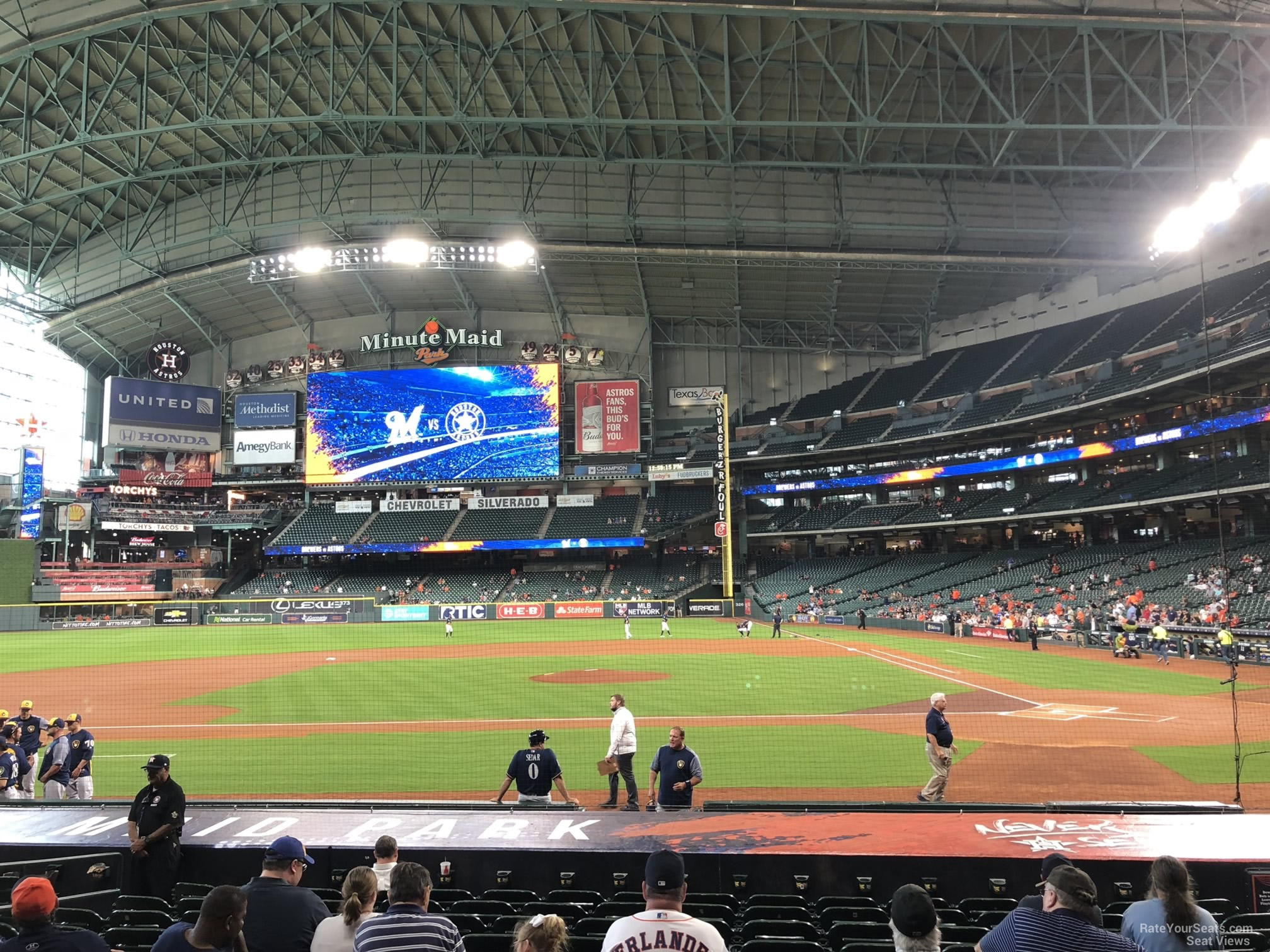 Minute Maid Park, section 118, home of Houston Astros, page 1