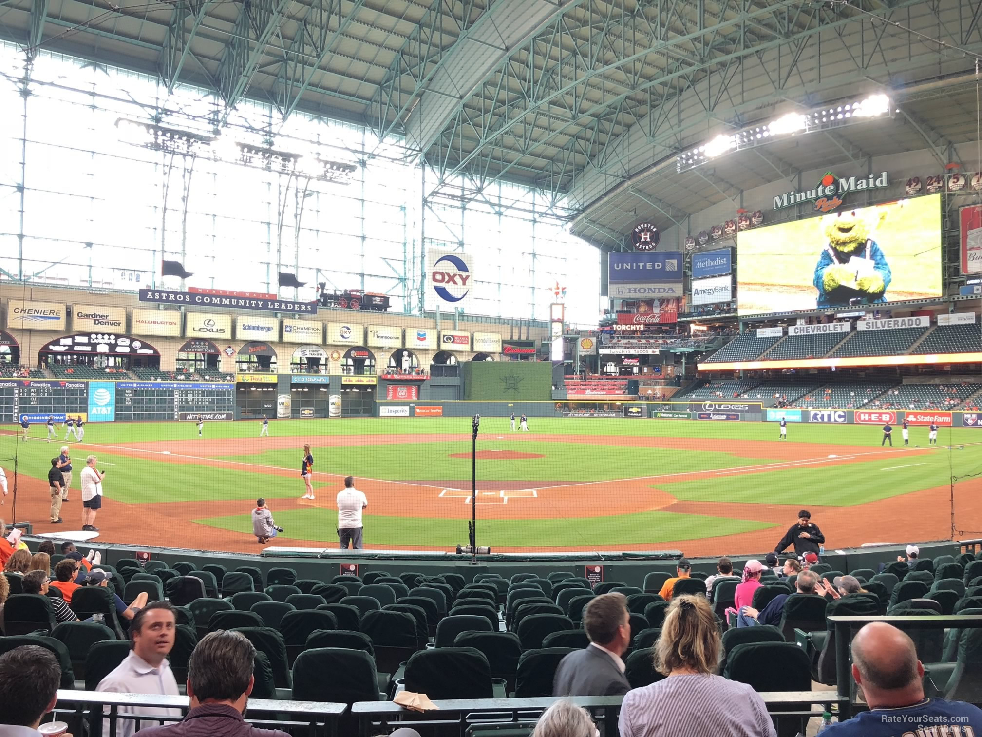 The First Base Entrance at Minute Maid Park -- Houston, TX…