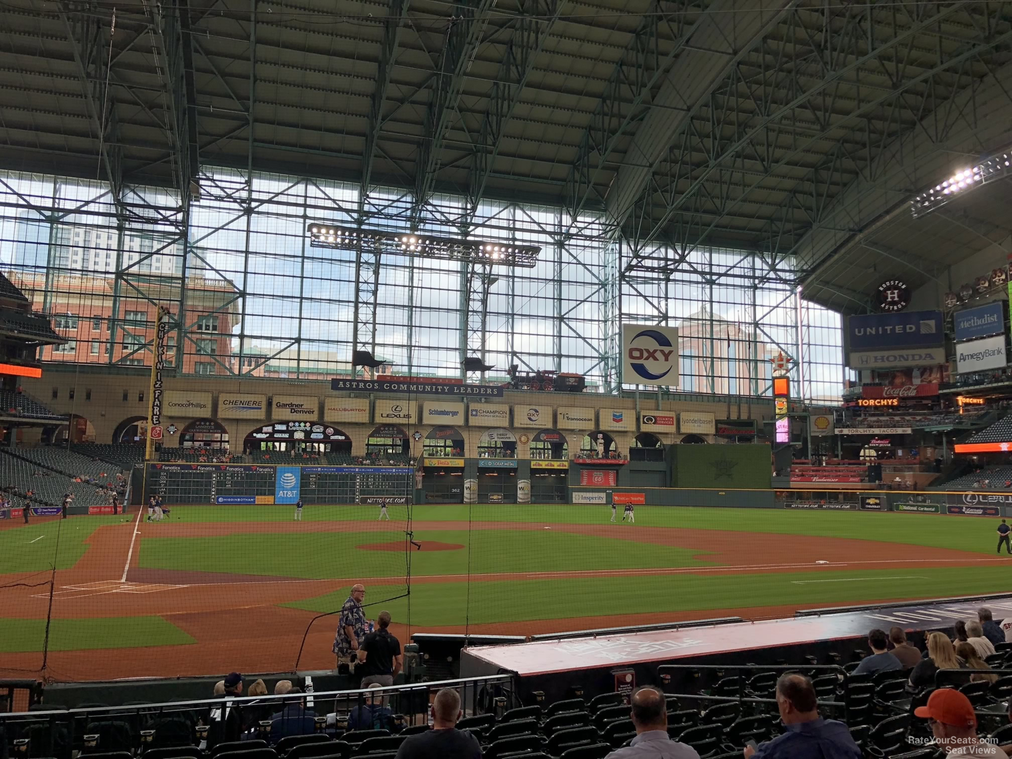 Section 112 at Minute Maid Park 