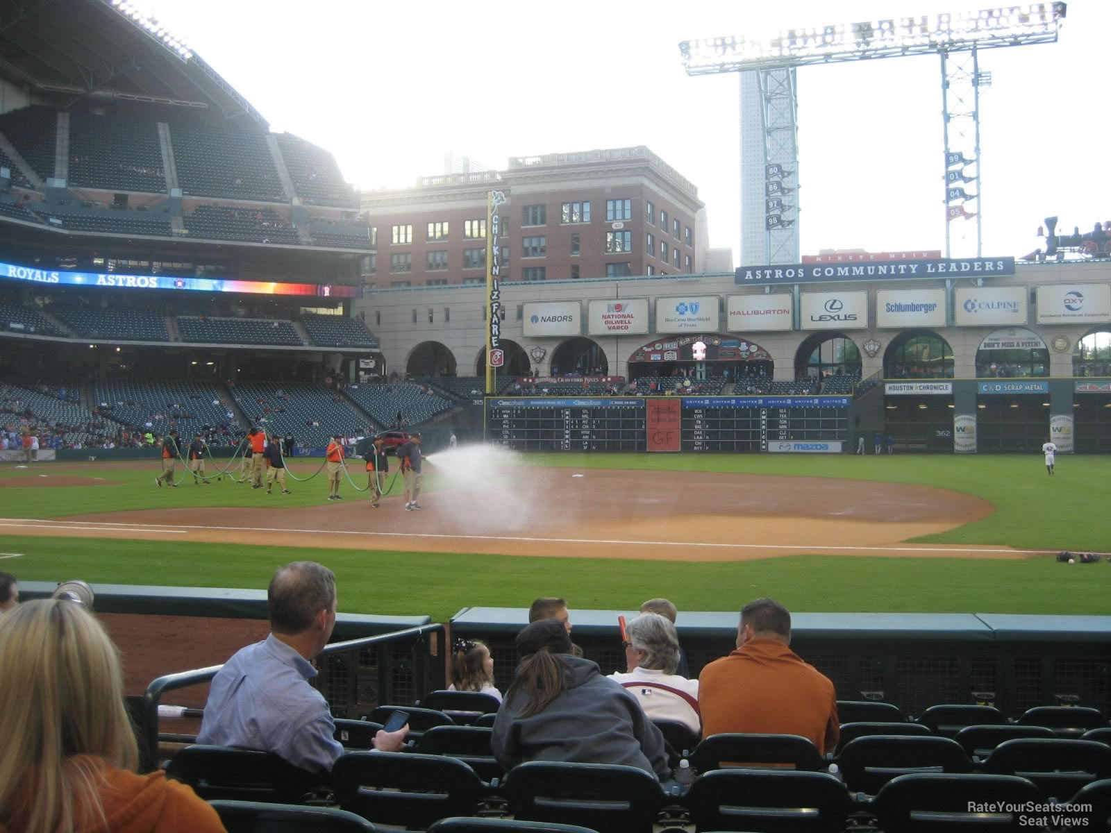 Minute Maid Park Seating Section Elcho Table