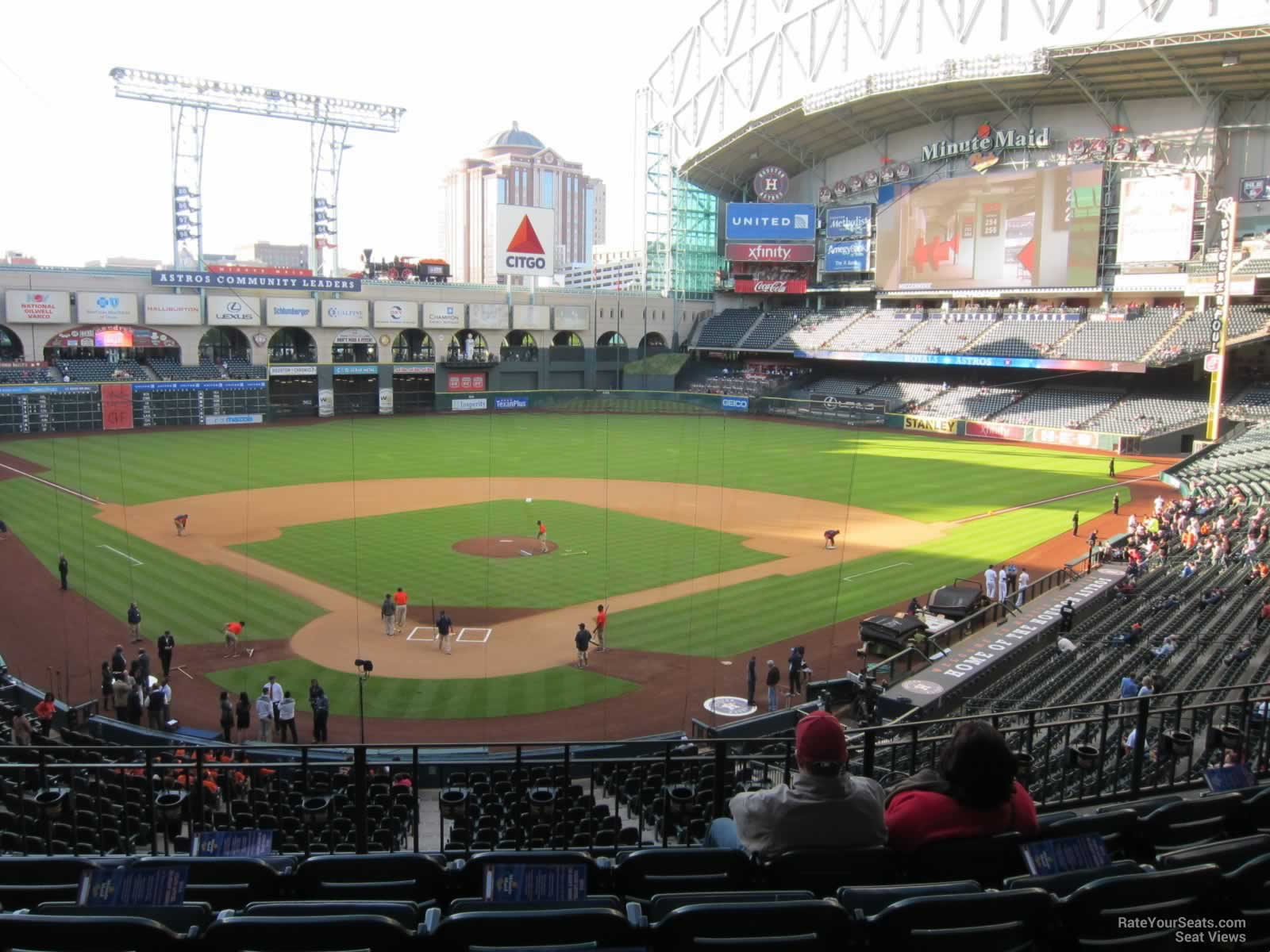 Section 208 at Minute Maid Park 