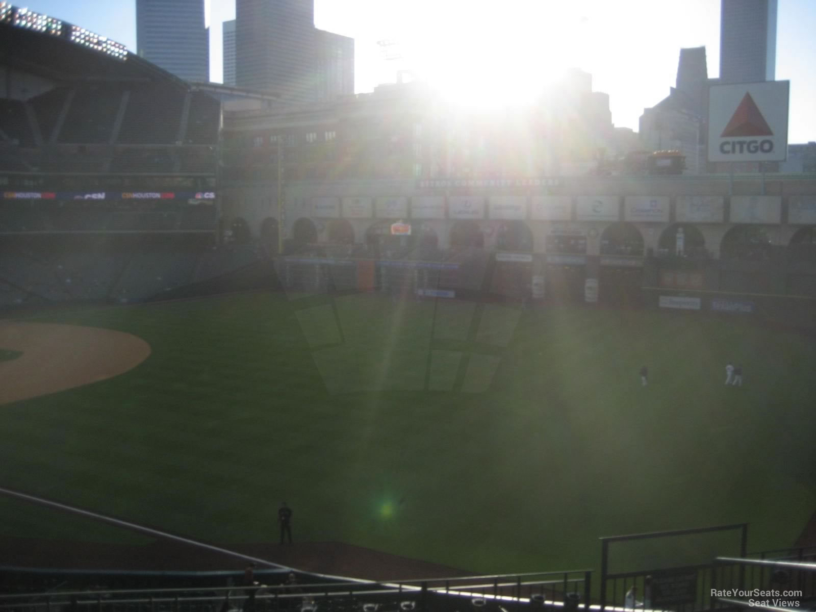 Section 233 at Minute Maid Park 