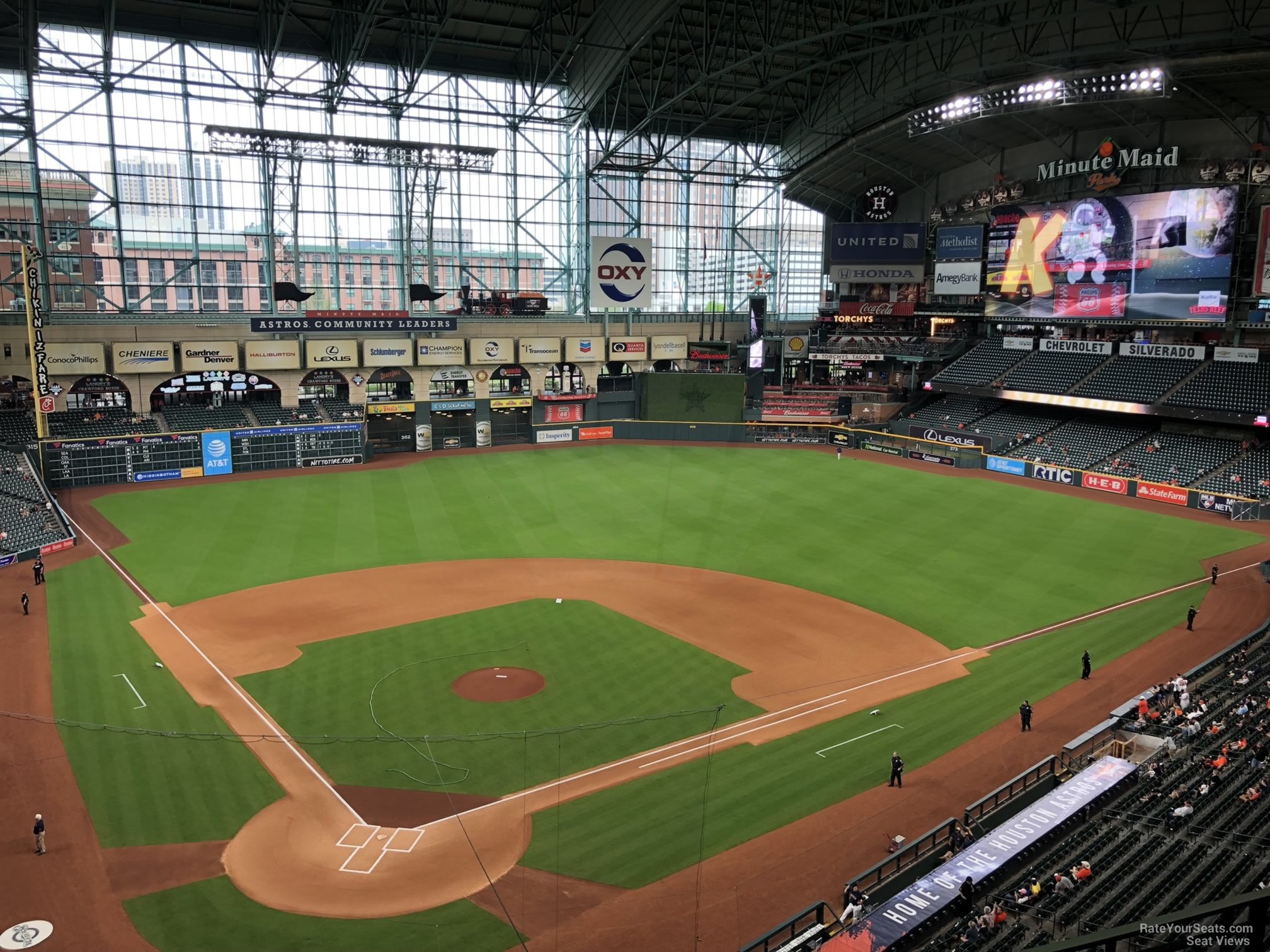 Minute Maid Park Section 321 - Houston Astros - RateYourSeats.com