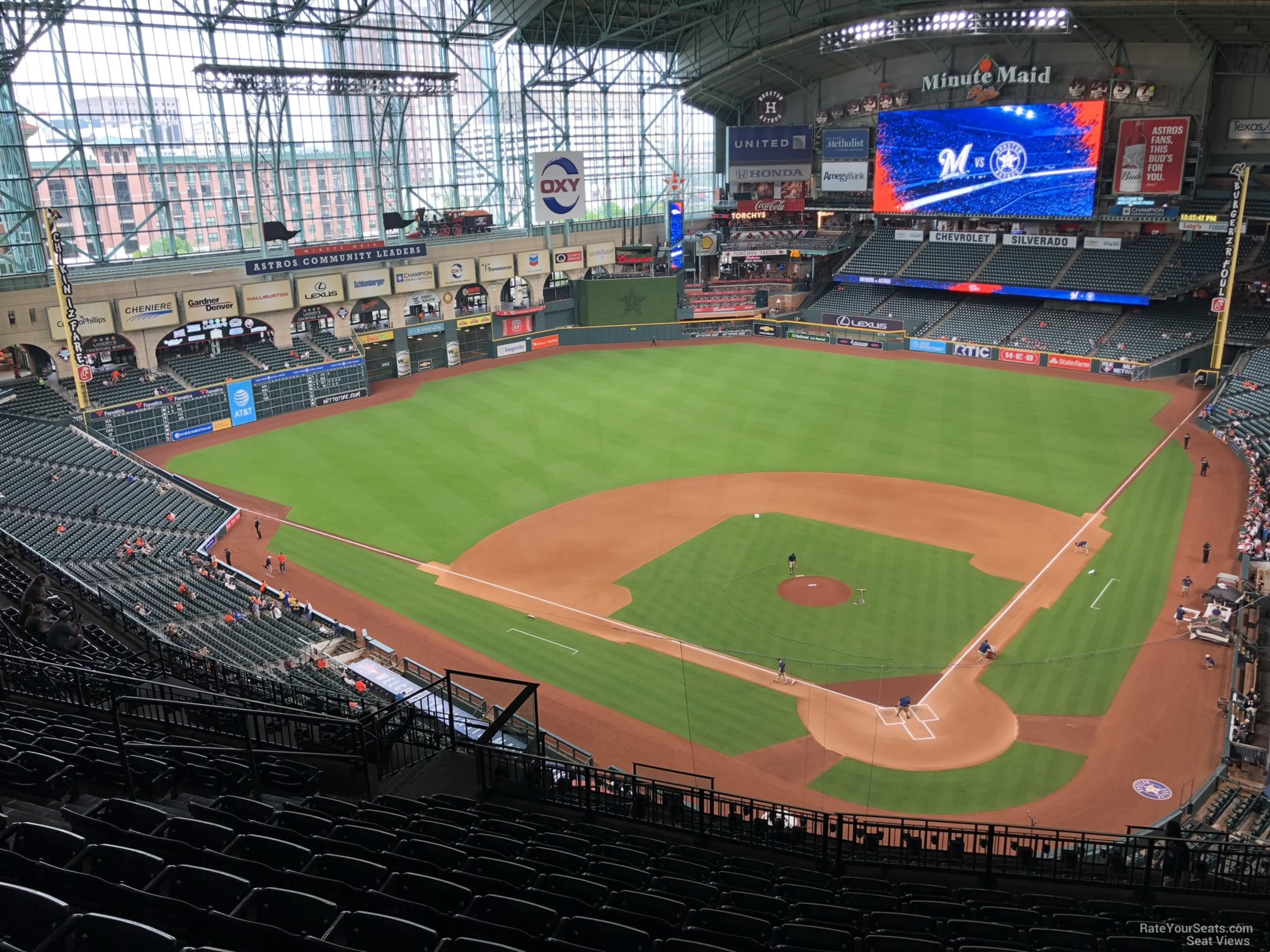 Minute Maid Park Section 417 - Houston Astros ...