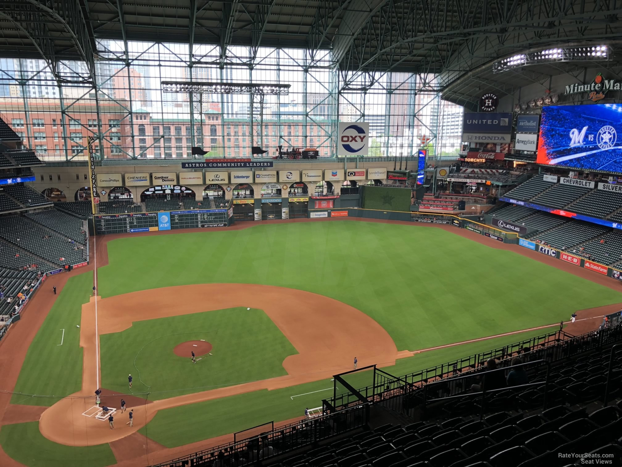 Minute Maid Park Section Houston Astros Rateyourseats Com