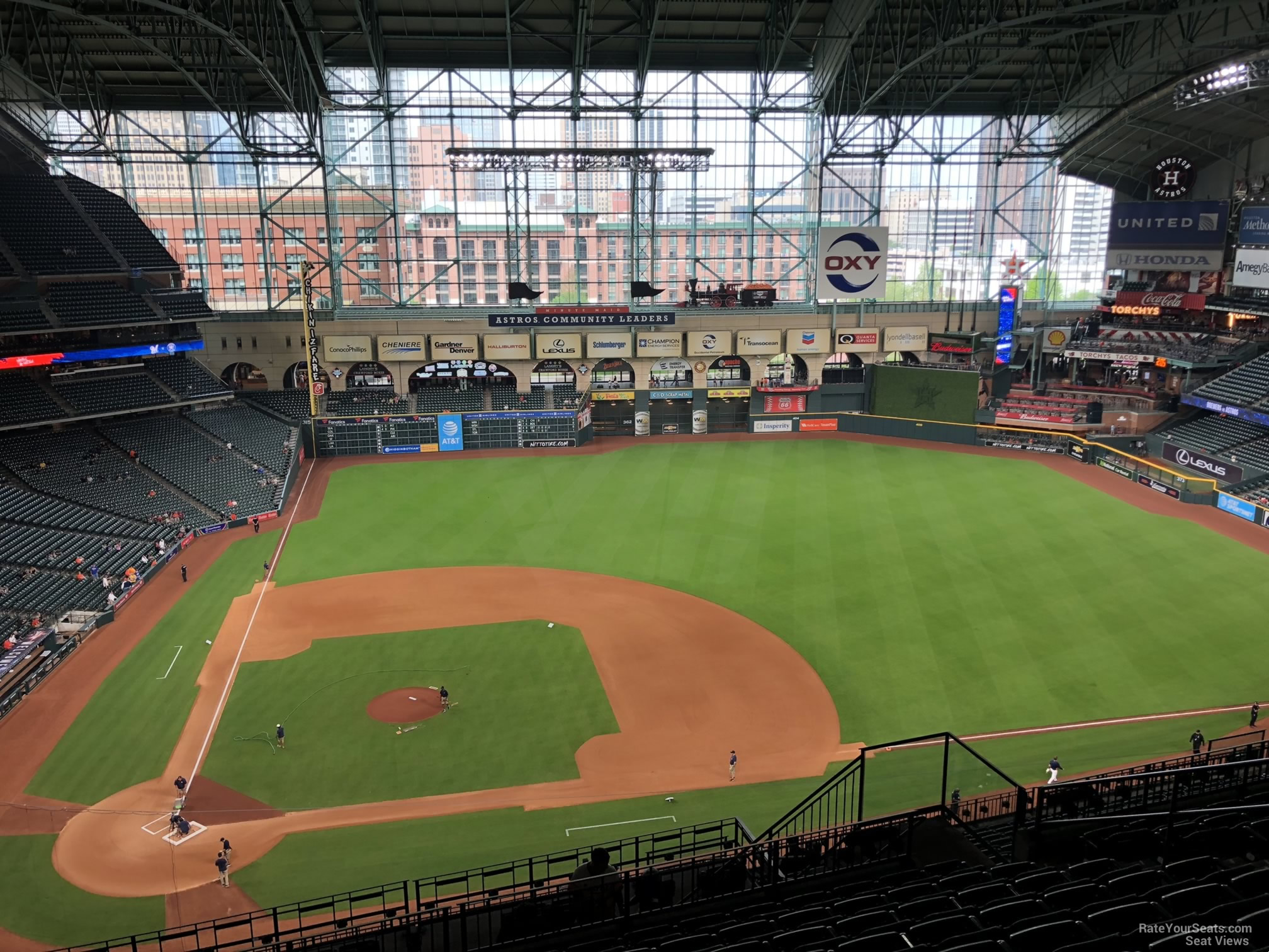 Minute Maid Park Section 424 - Houston Astros - RateYourSeats.com