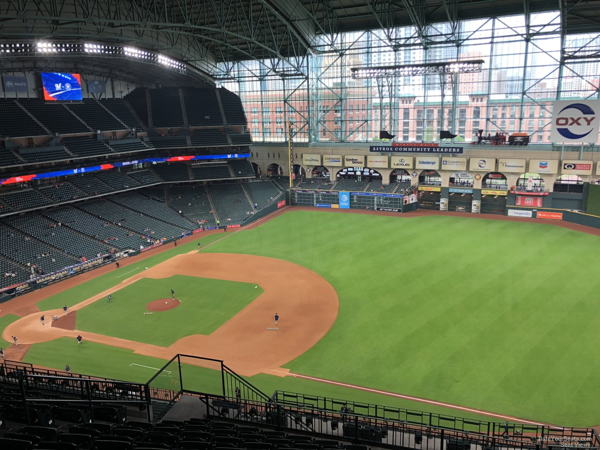 minute maid park seating chart rows