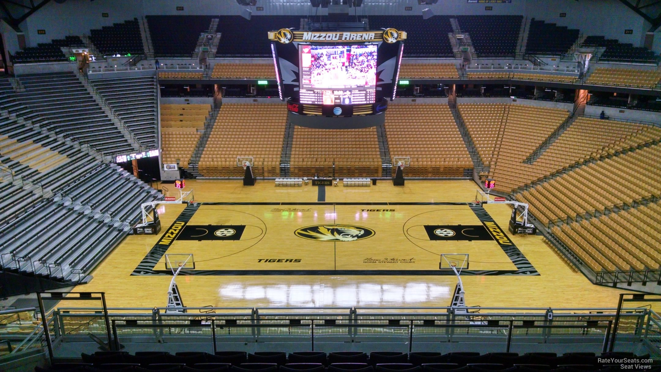 Mizzou Arena Seating Chart With Row Numbers