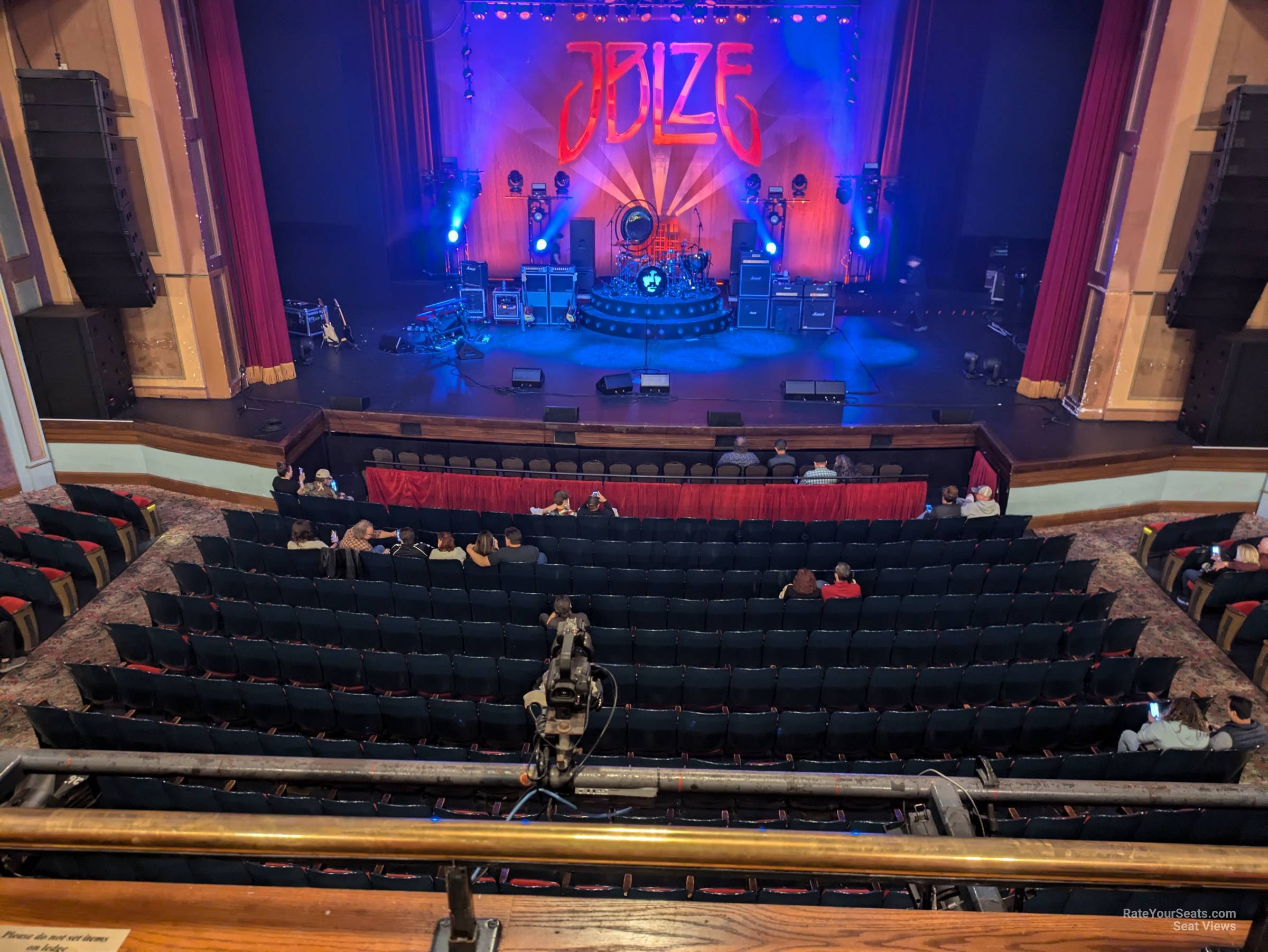 royalty center, row h seat view  - murat theatre at old national centre