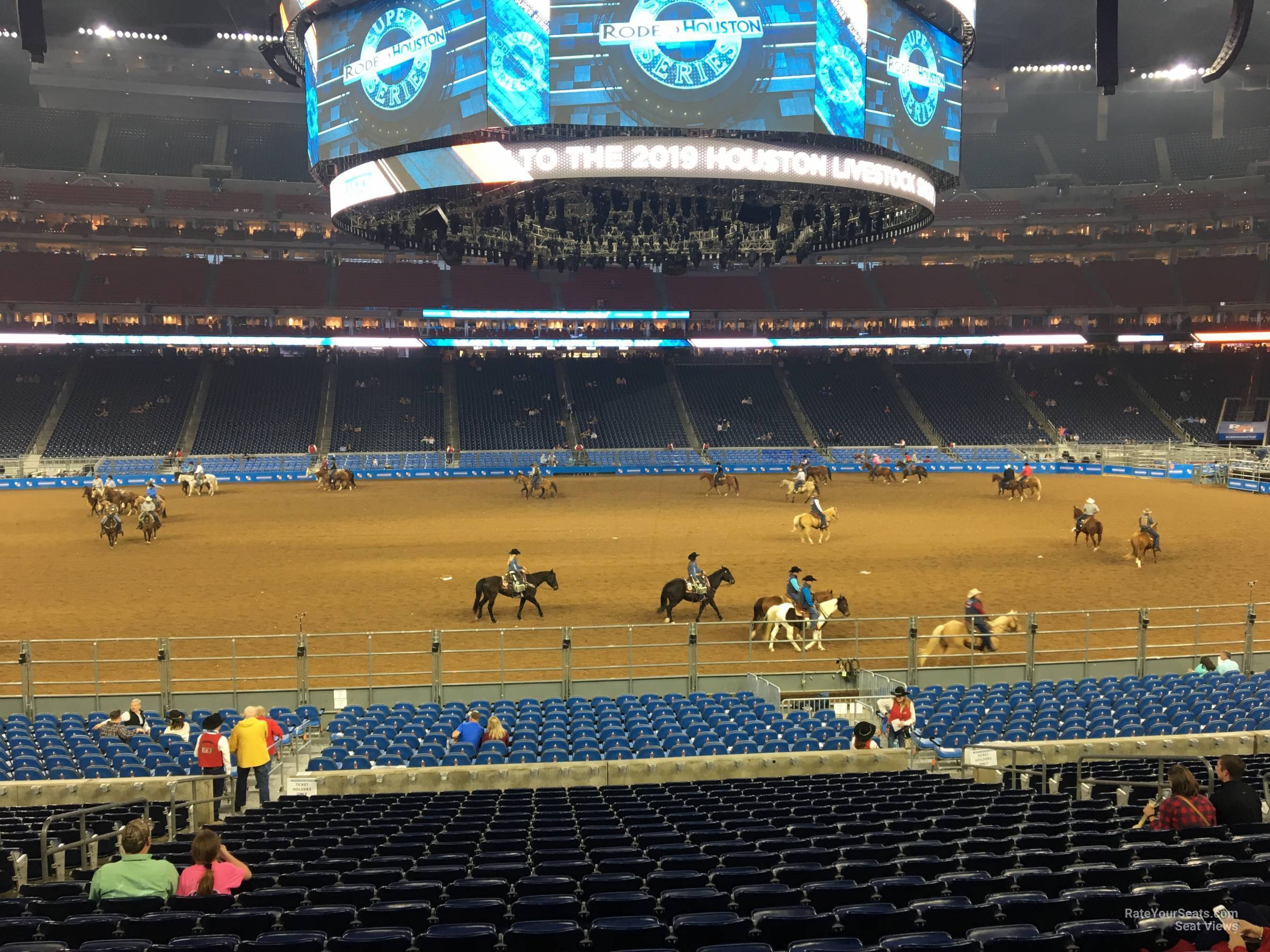 Section 107 at NRG Stadium 