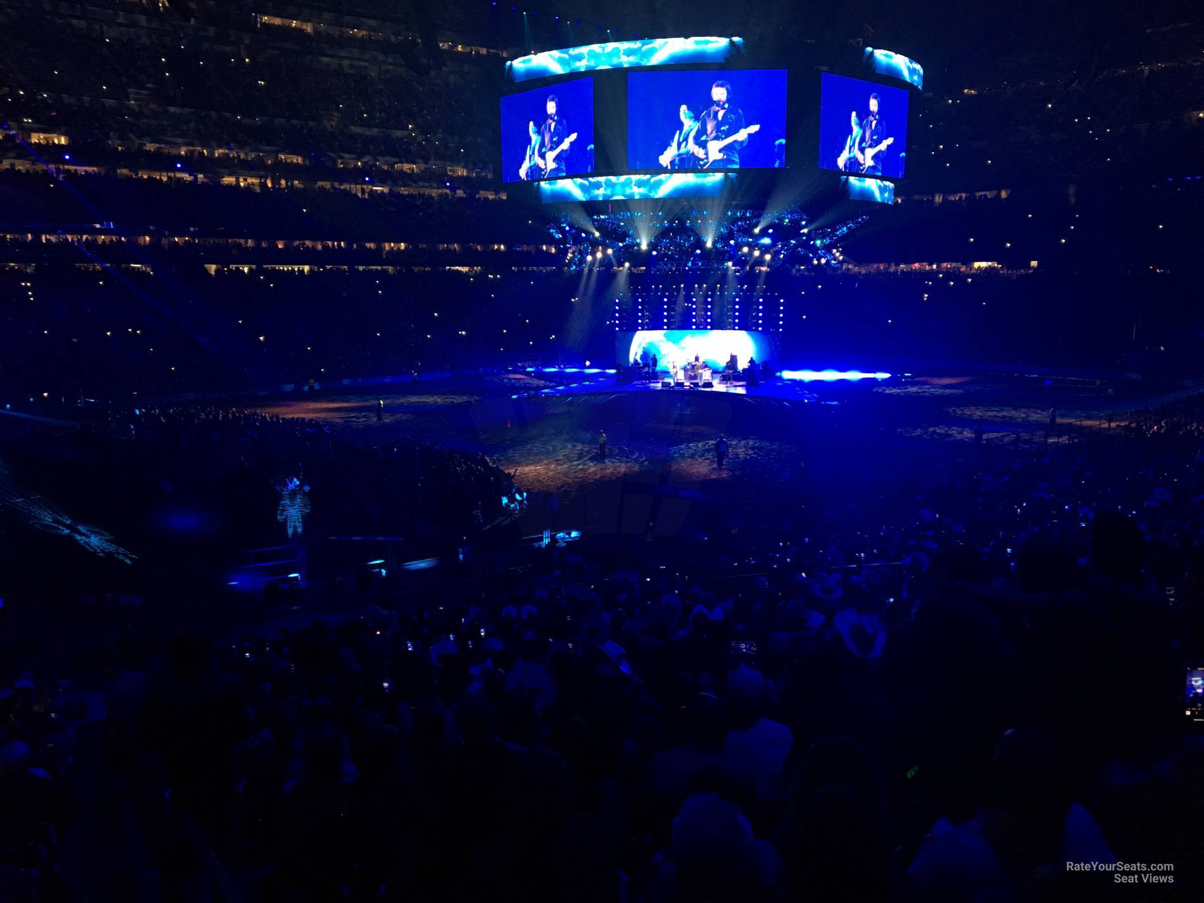 section 112, row hh seat view  for concert - nrg stadium
