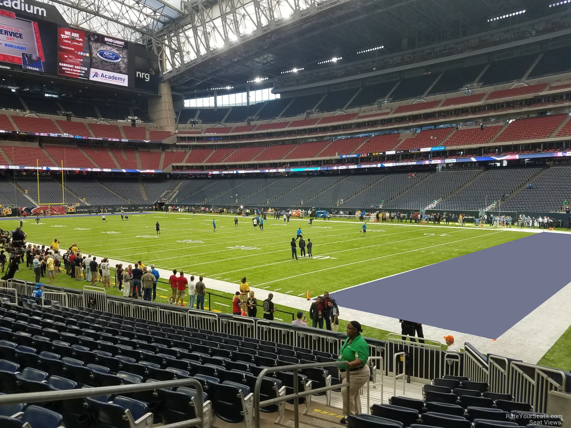 4 Houston Texans Lowe Level Season Tickets Sec 101