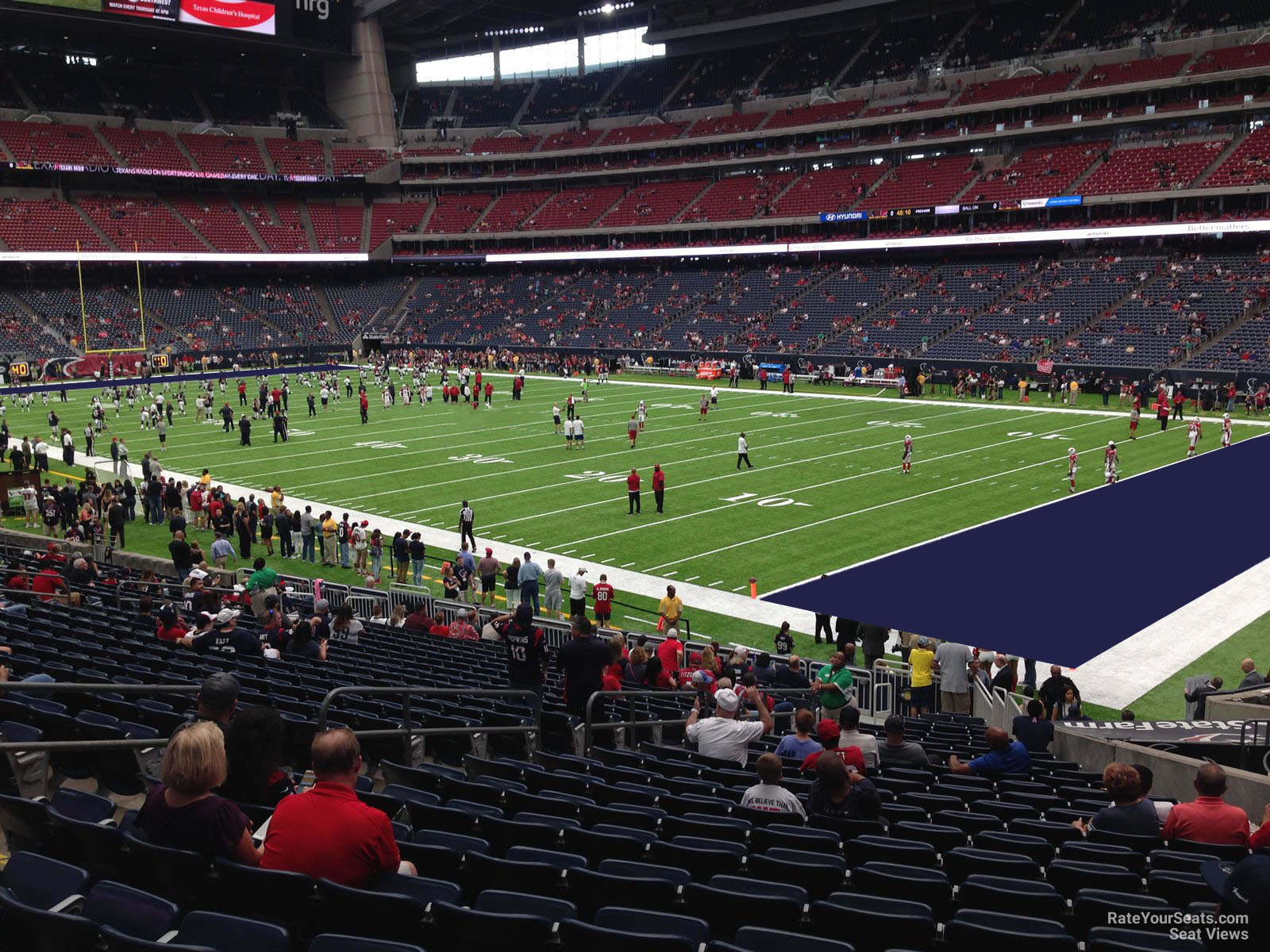 Section 101 at NRG Stadium - RateYourSeats.com