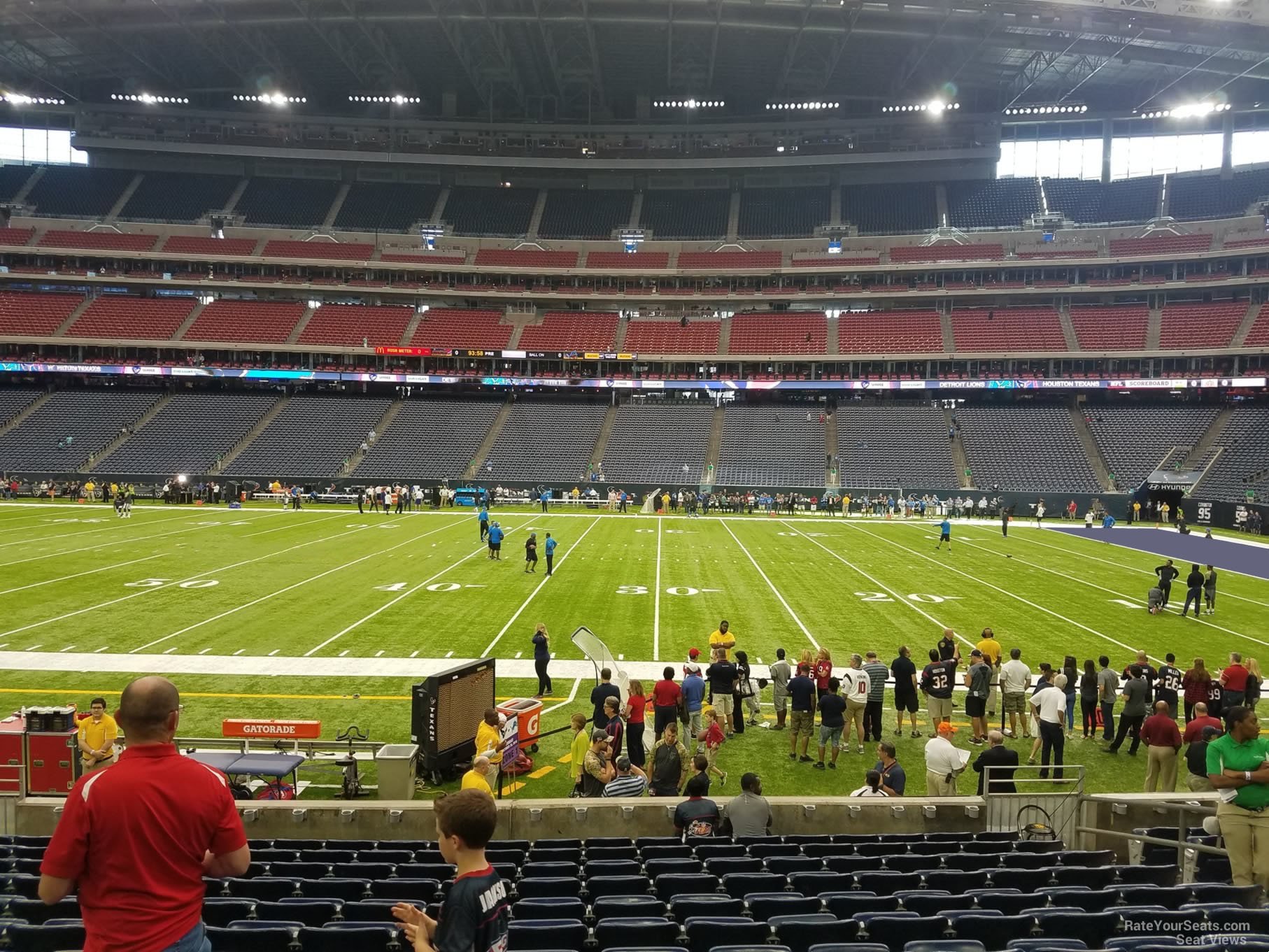 Breakdown Of The NRG Stadium Seating Chart