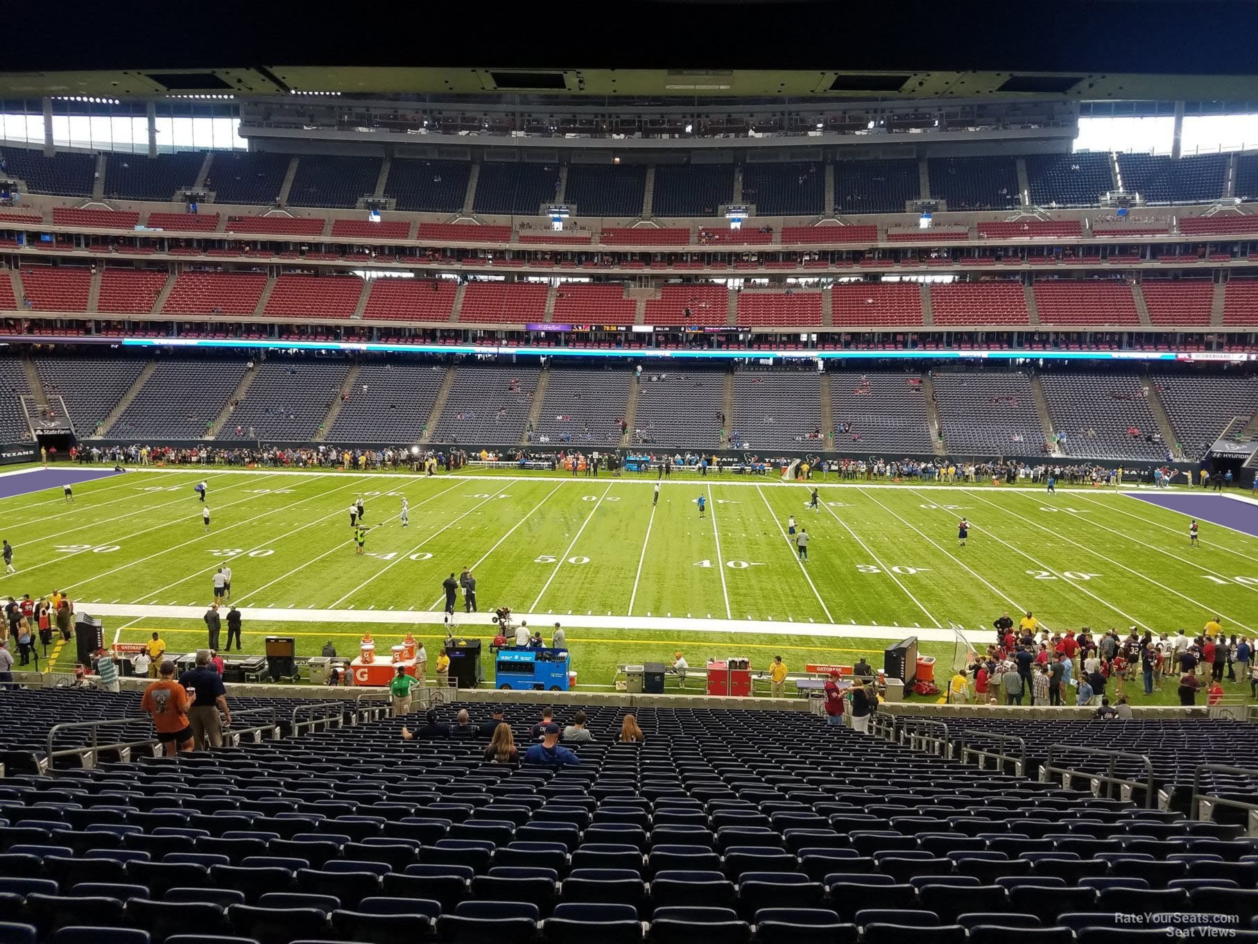 NRG Stadium Section 106 - Houston Texans - RateYourSeats.com