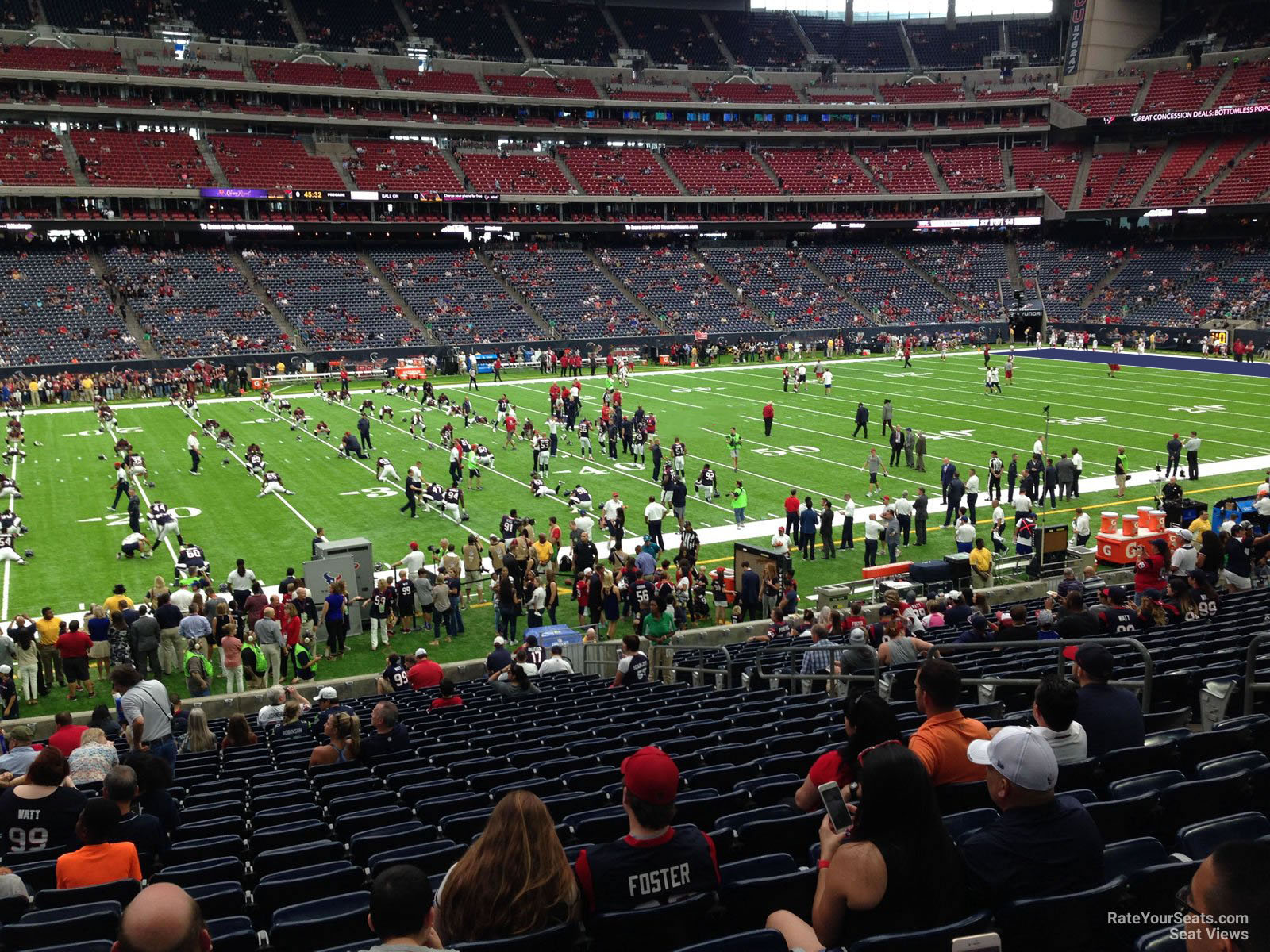 Buy Texans PSLs in section 109, row EE, seats 11-12