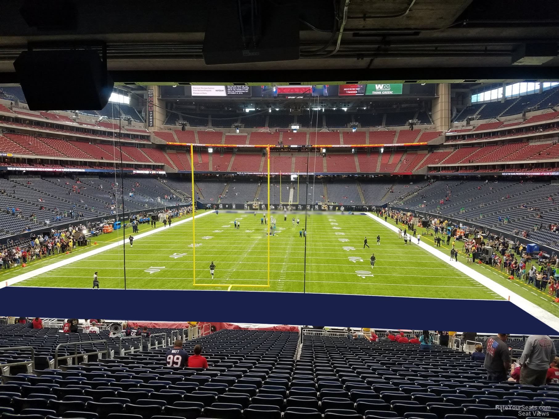 NRG Stadium Section 116 - Houston Texans - RateYourSeats.com