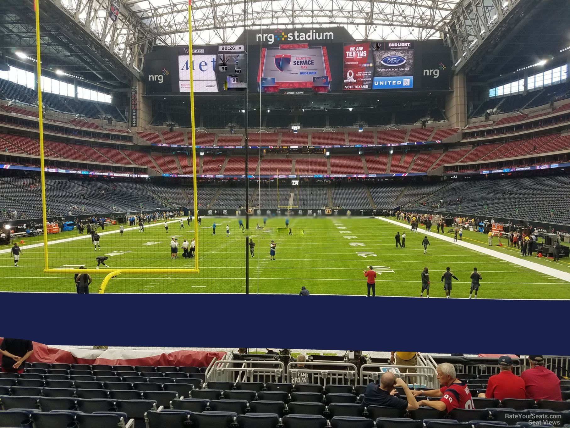 Buy Texans PSLs in section 116, row FF, seats 9-11