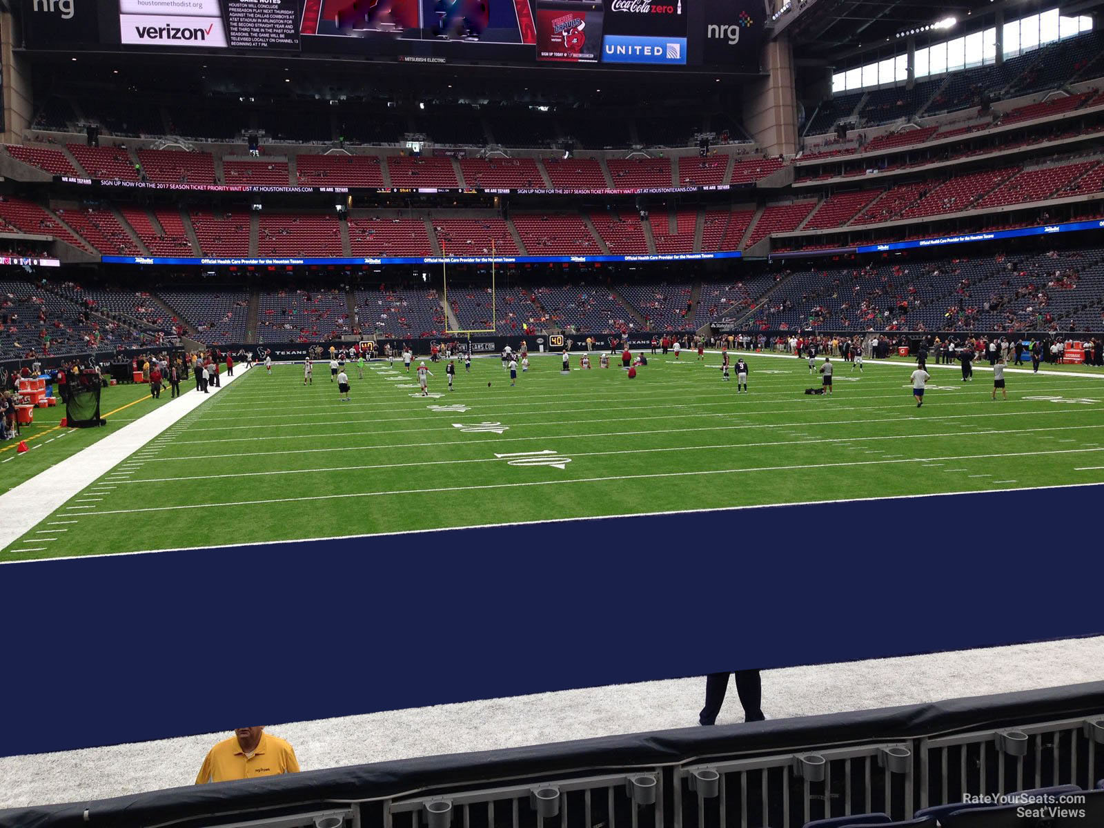 Reliant Stadium Seating Chart Texans