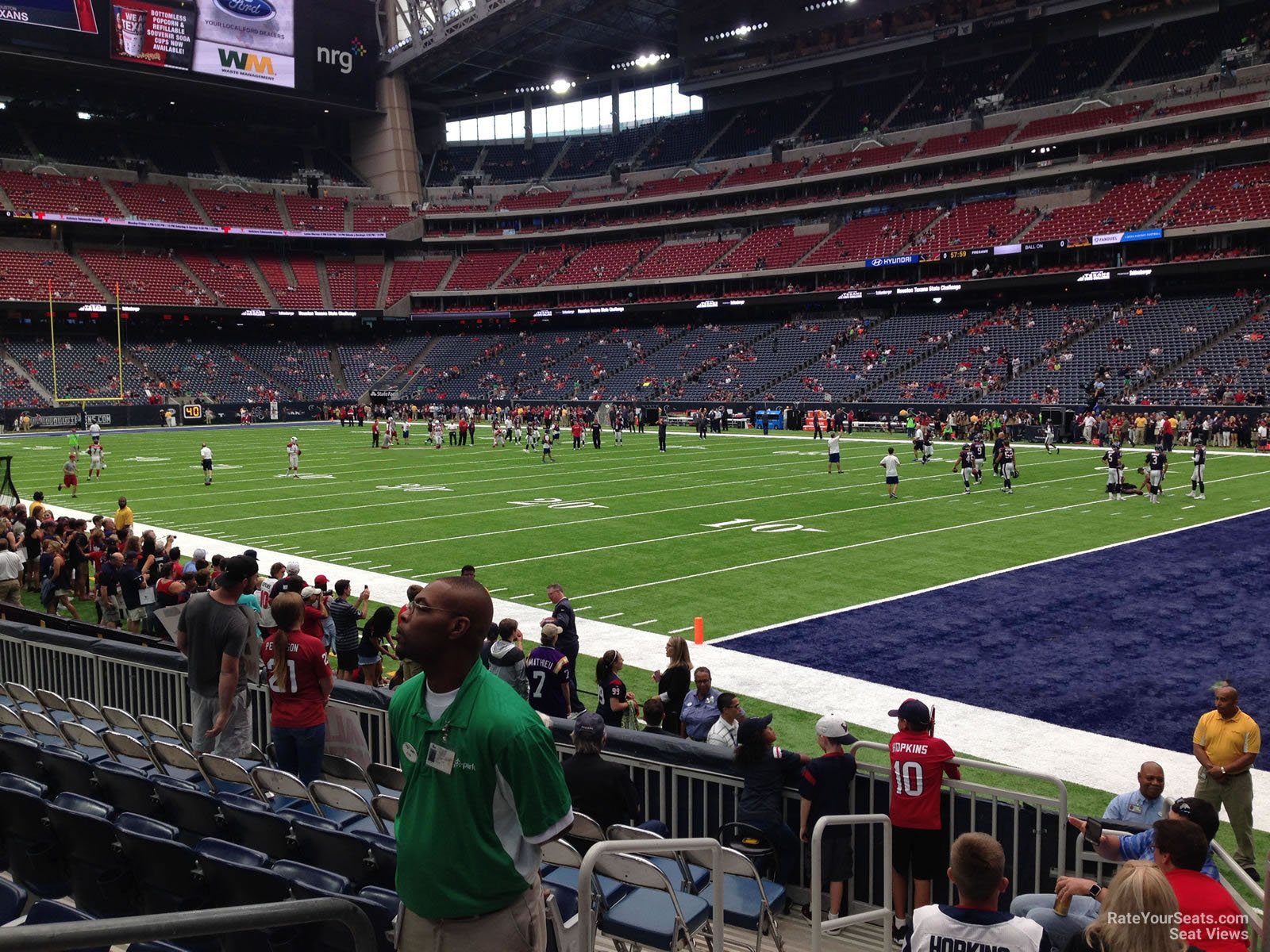 Houston Texans Interactive Seating Chart with Seat Views