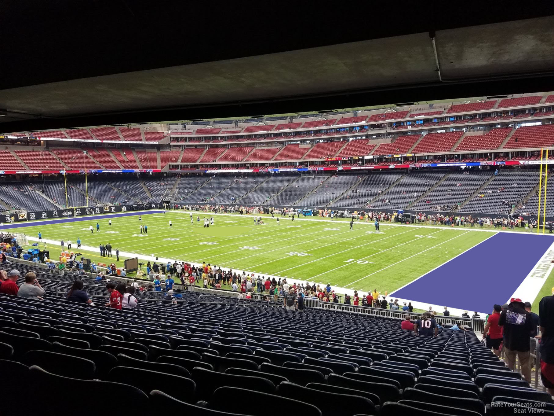 Houston, Texas, USA. 25th Oct, 2018. A general view of NRG Stadium