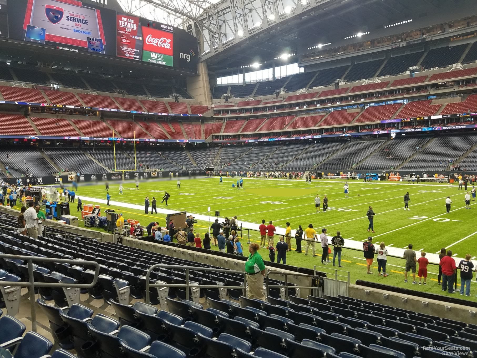 Section 123 at NRG Stadium - RateYourSeats.com