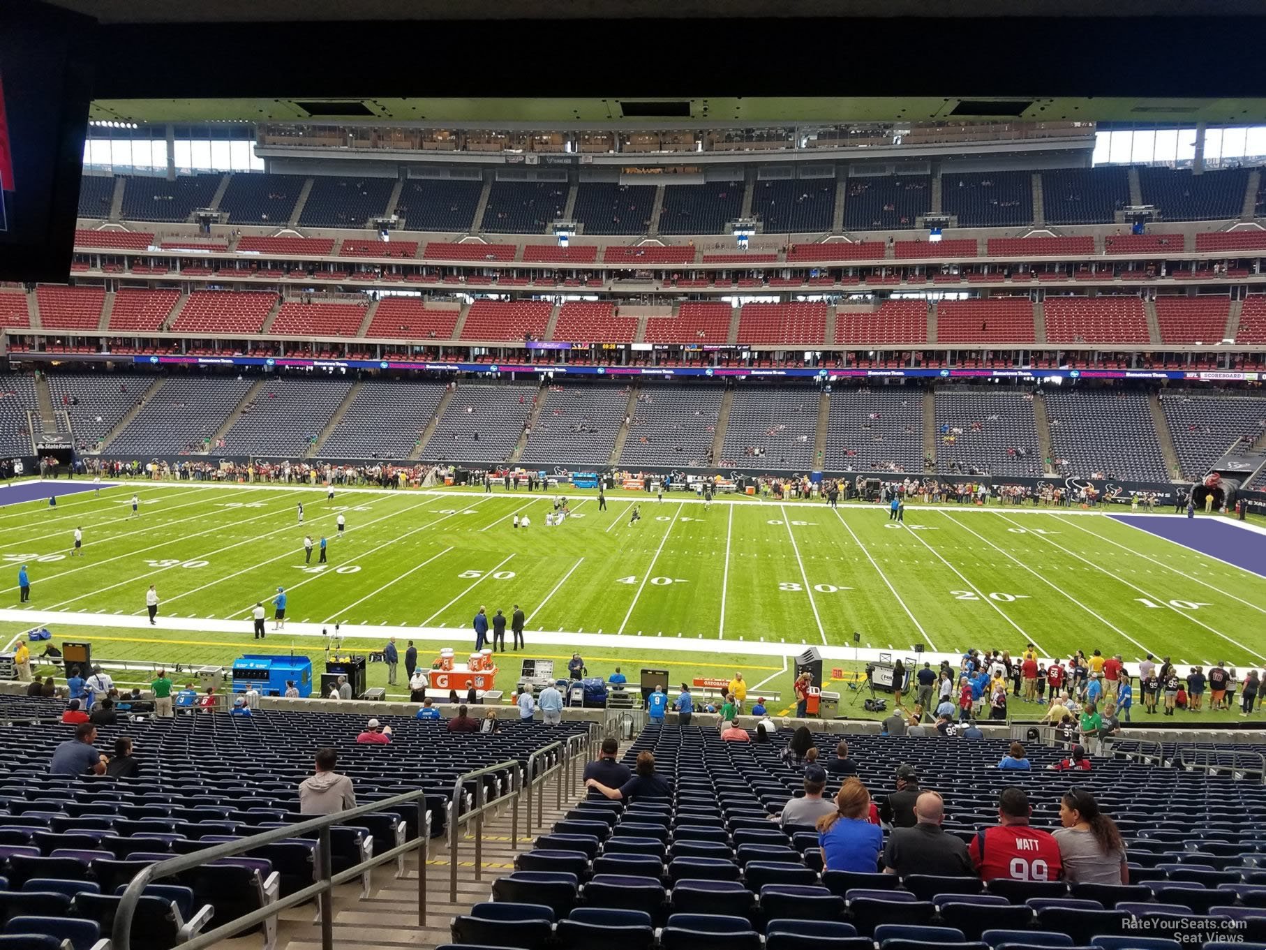 NRG Stadium Section 125 - Houston Texans - RateYourSeats.com