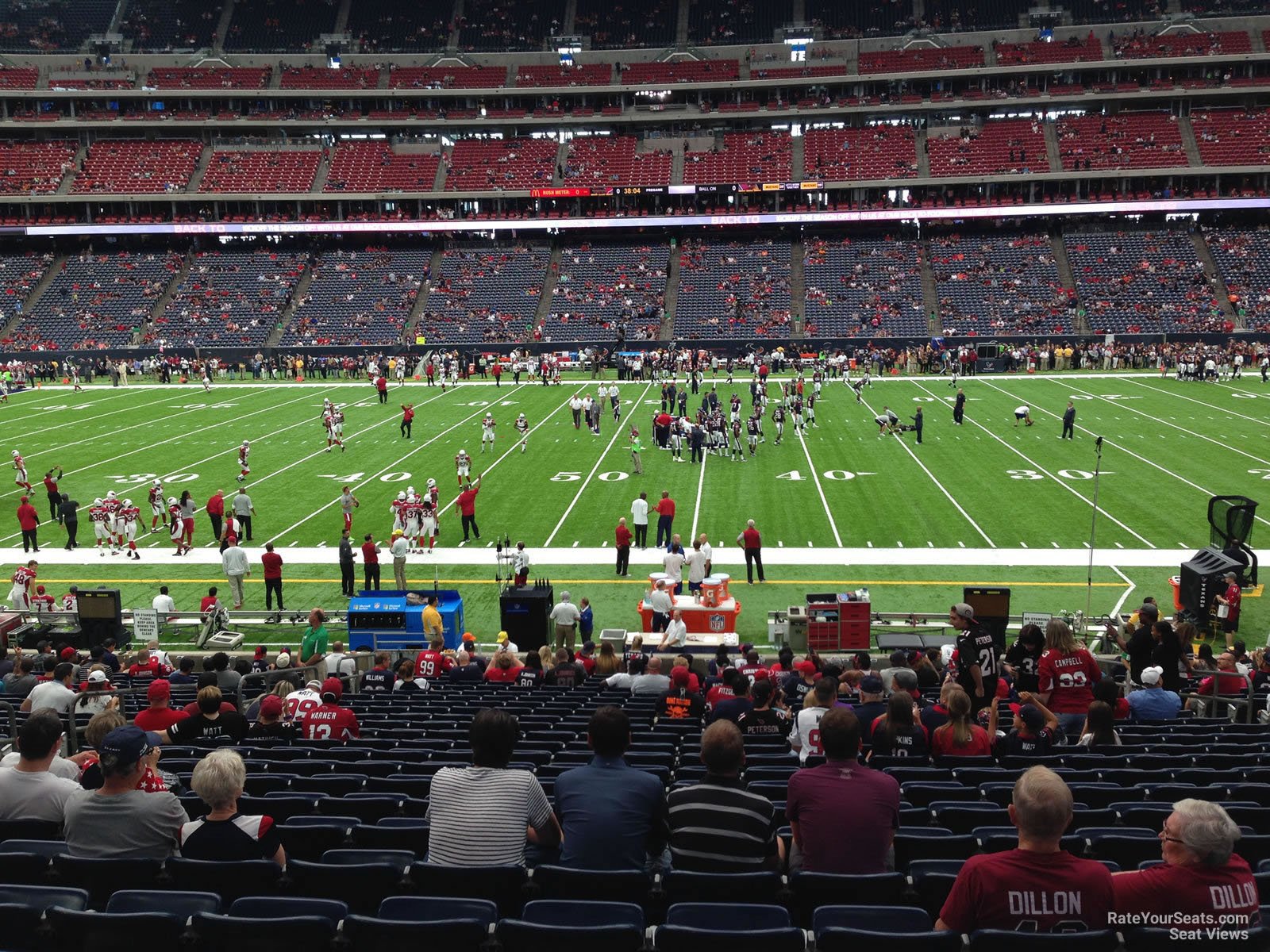 NRG Stadium Section 126 - Houston Texans - RateYourSeats.com