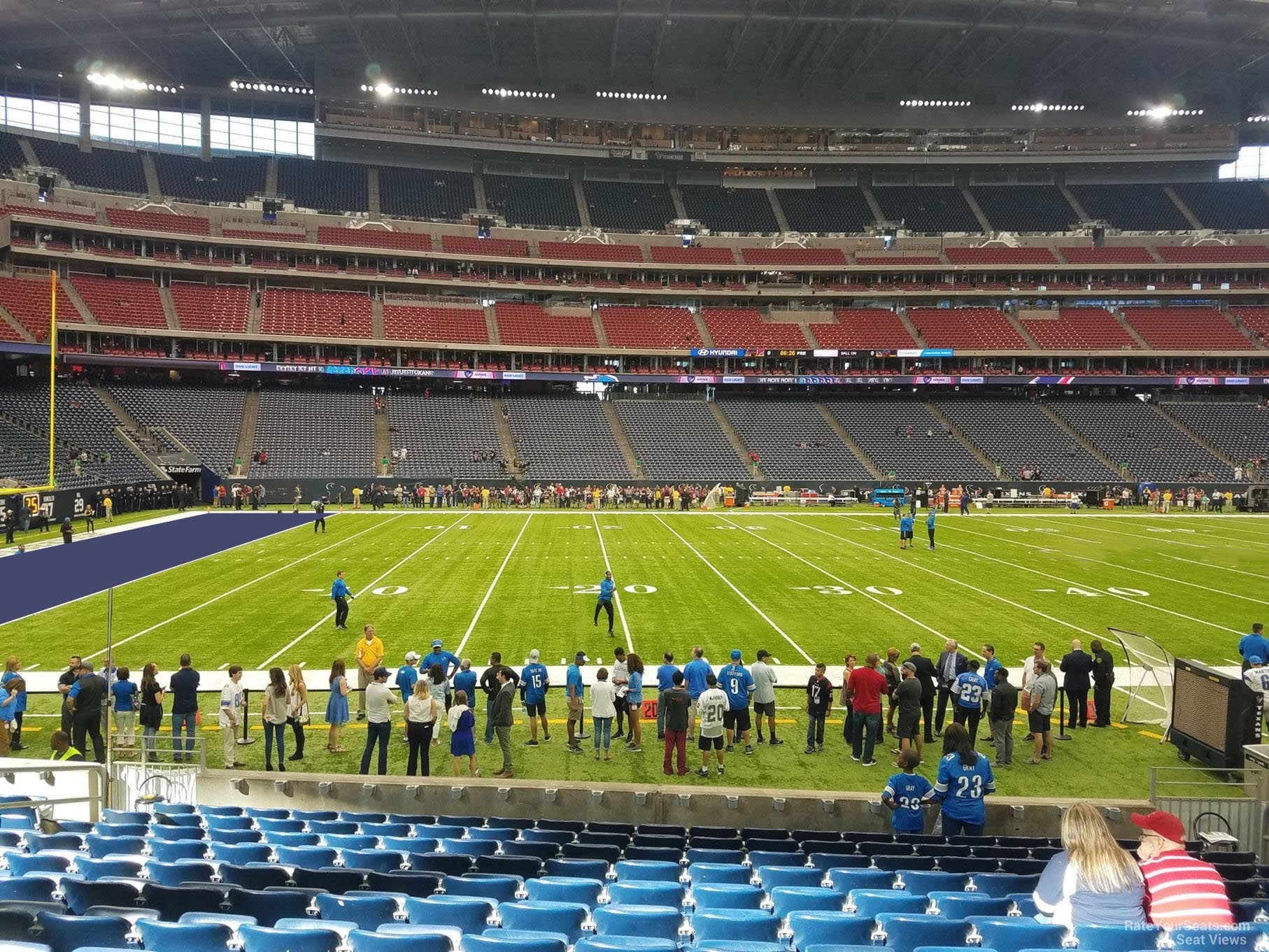 Section 129 At NRG Stadium - RateYourSeats.com