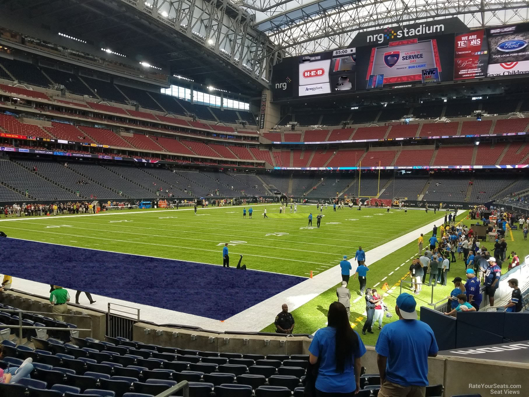 Texans to host up to 13,300 fans Sunday at NRG Stadium