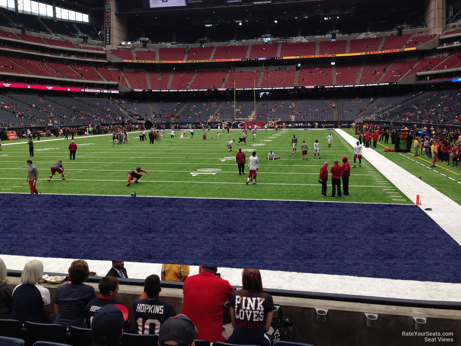 Reliant Stadium Seating Chart Texans