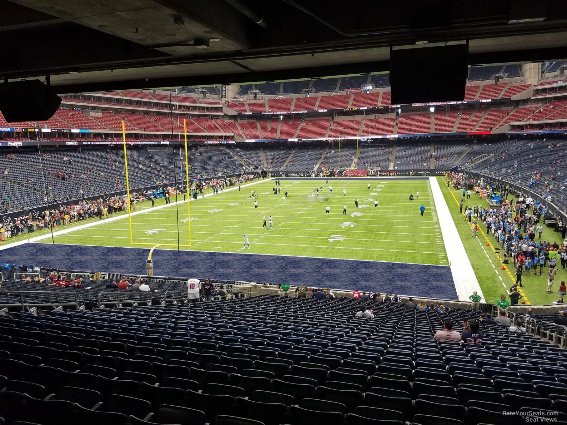 NRG Stadium Section 135 - Houston Texans - RateYourSeats.com