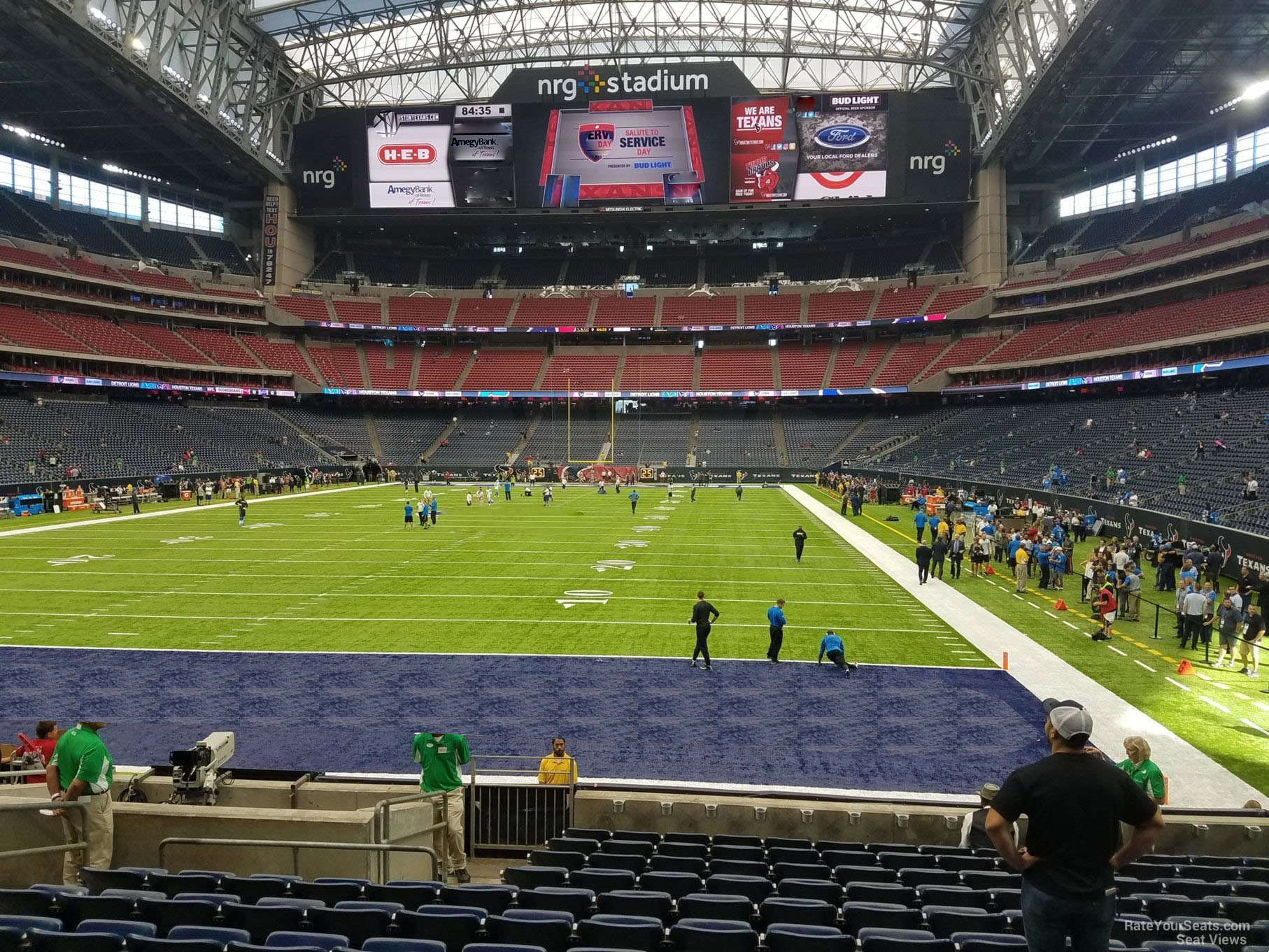 Houston Texans - NRG Stadium Section 135 - RateYourSeats.com