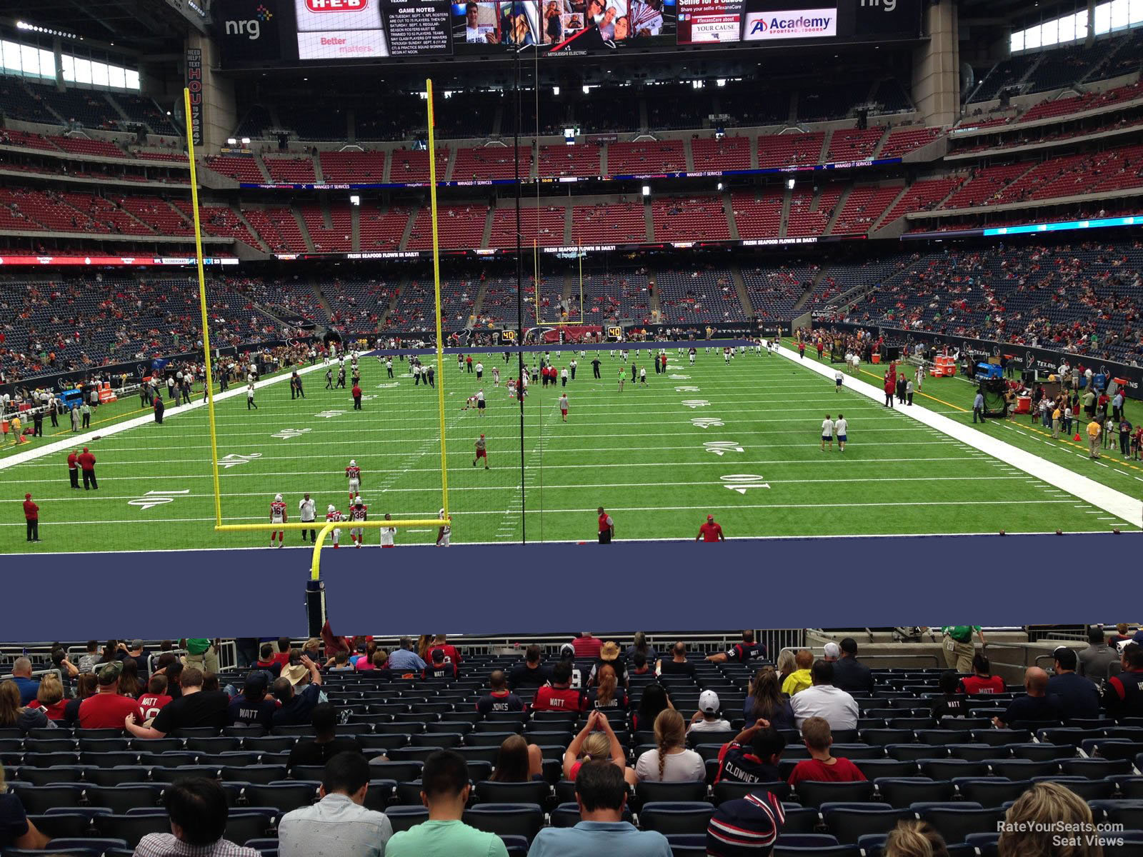 NRG Stadium, section 136, home of Houston Texans, page 1