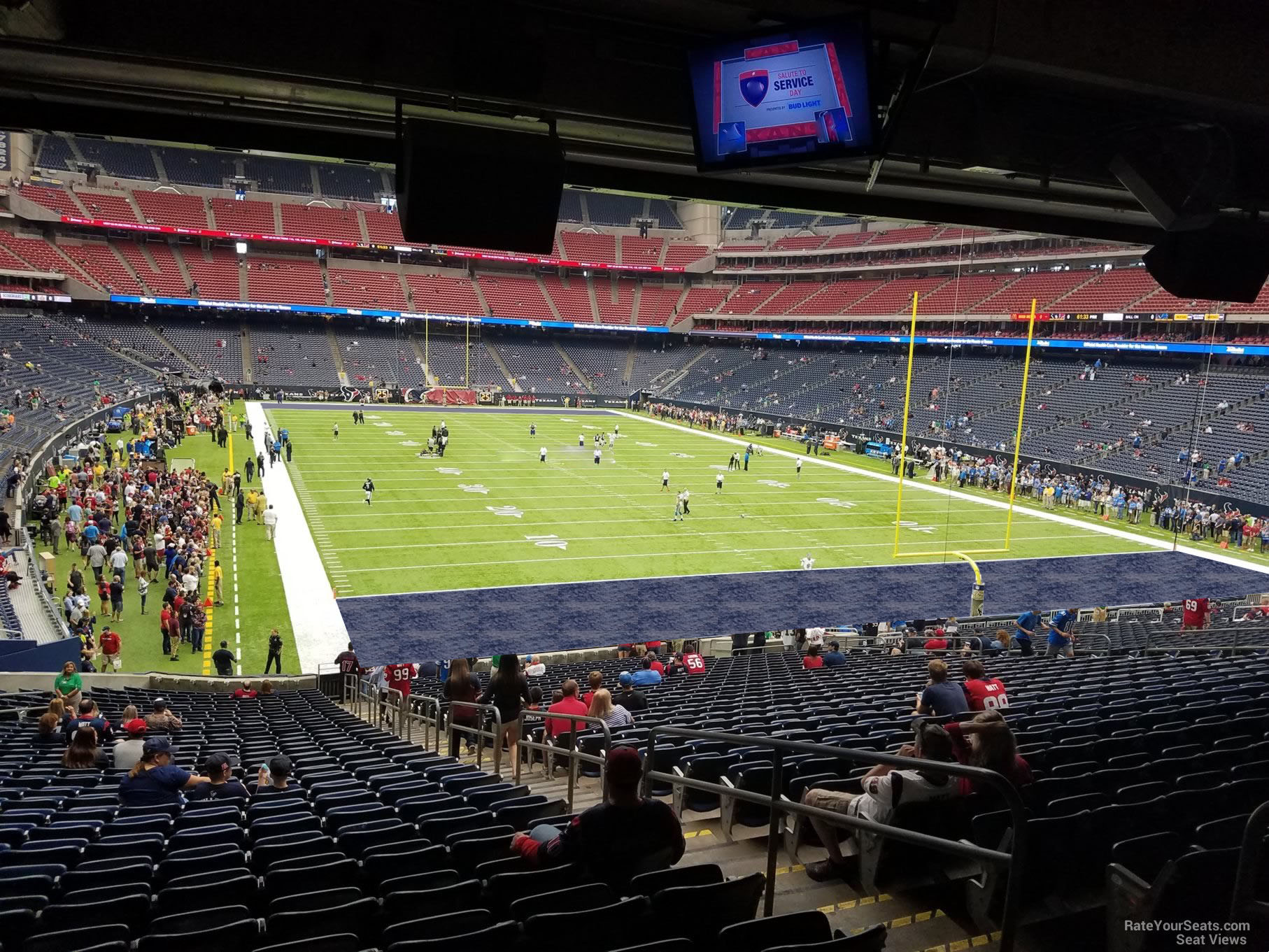 Section 139 at NRG Stadium 