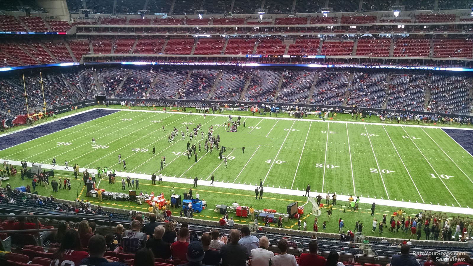 Section 308 at NRG Stadium 