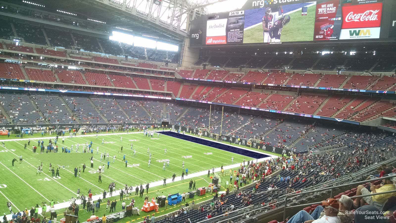 Buy Texans PSLs in section 312, row Q, seats 9-10