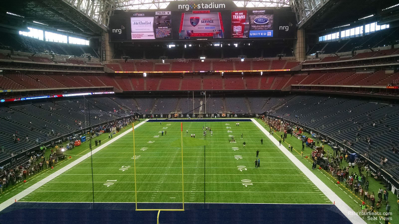 Section 323 at NRG Stadium 