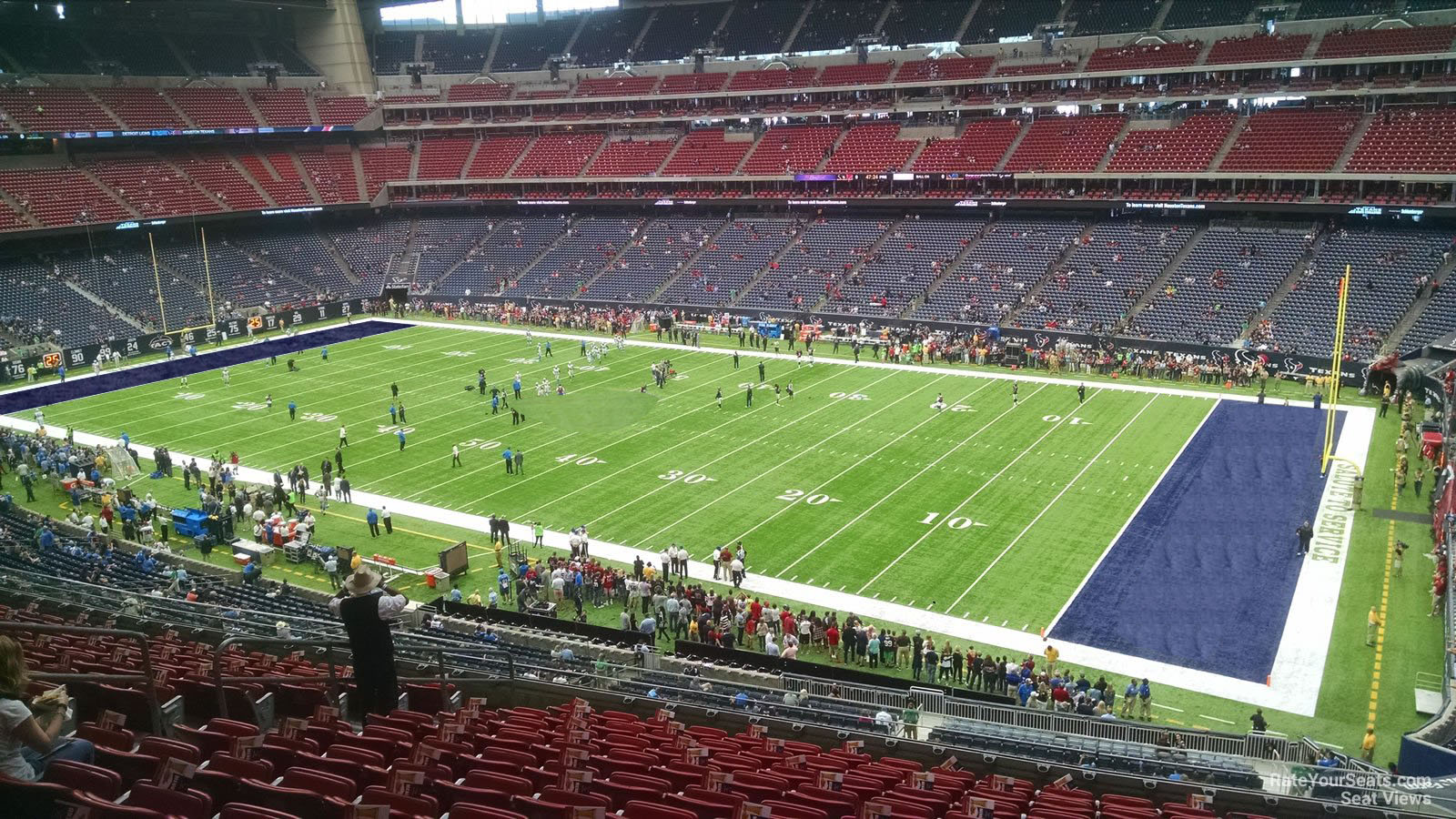 NRG Stadium, section 343, home of Houston Texans, page 1