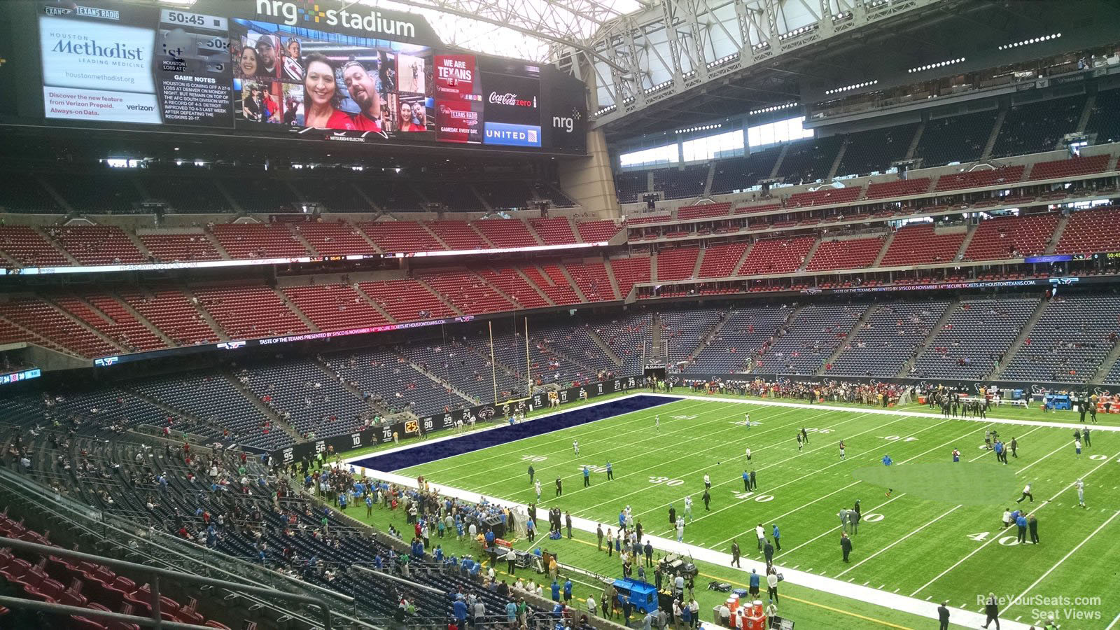 Club Level at NRG Stadium 