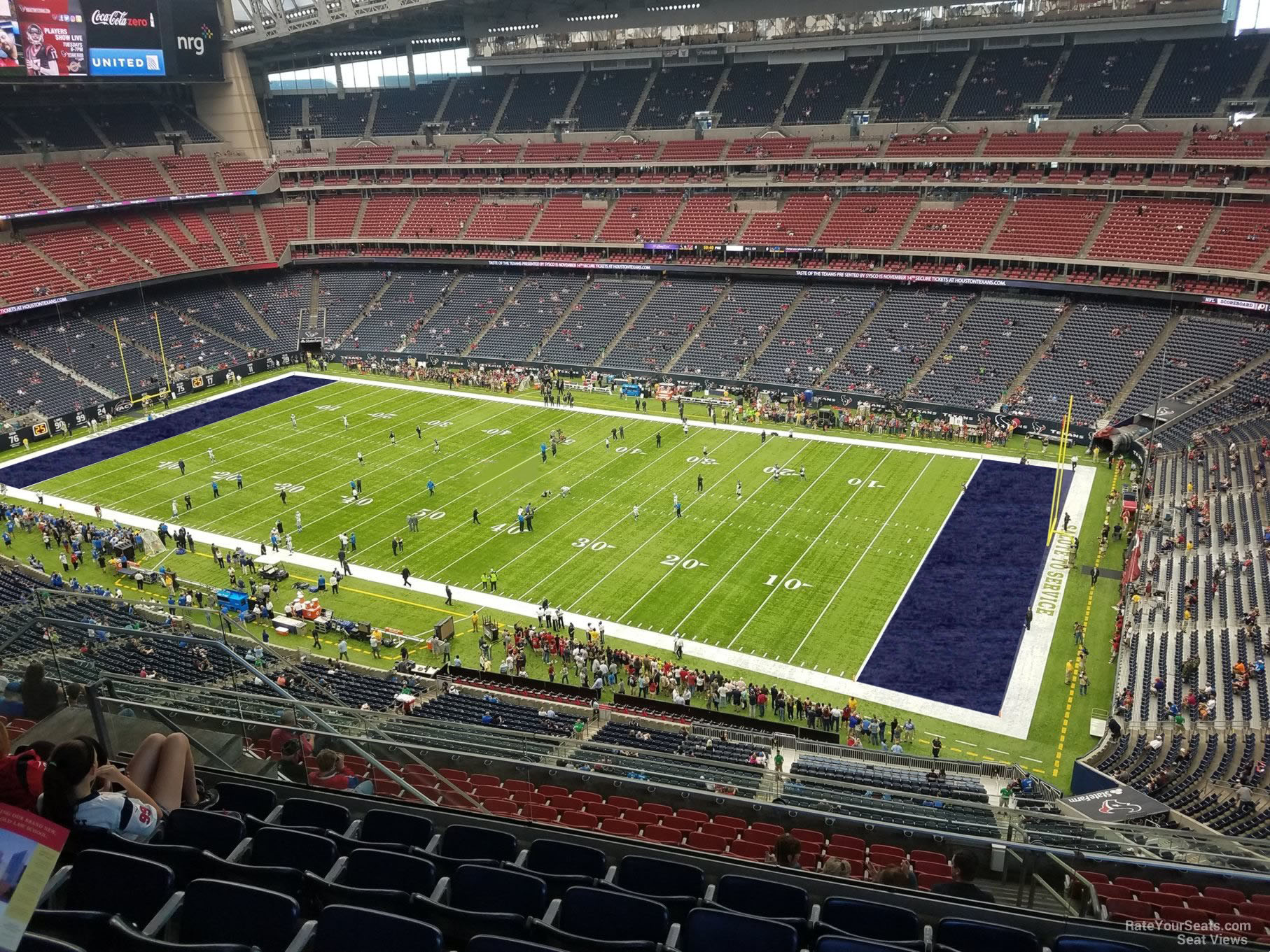 NRG Stadium Section 630 - Houston Texans - RateYourSeats.com