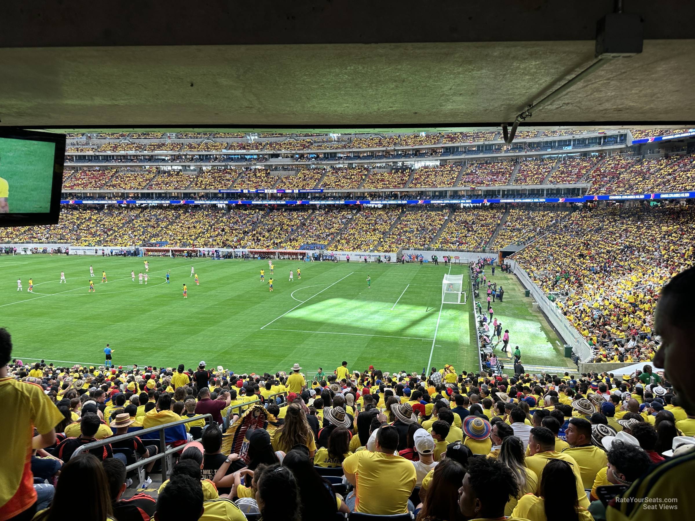 section 122, row jj seat view  for soccer - nrg stadium