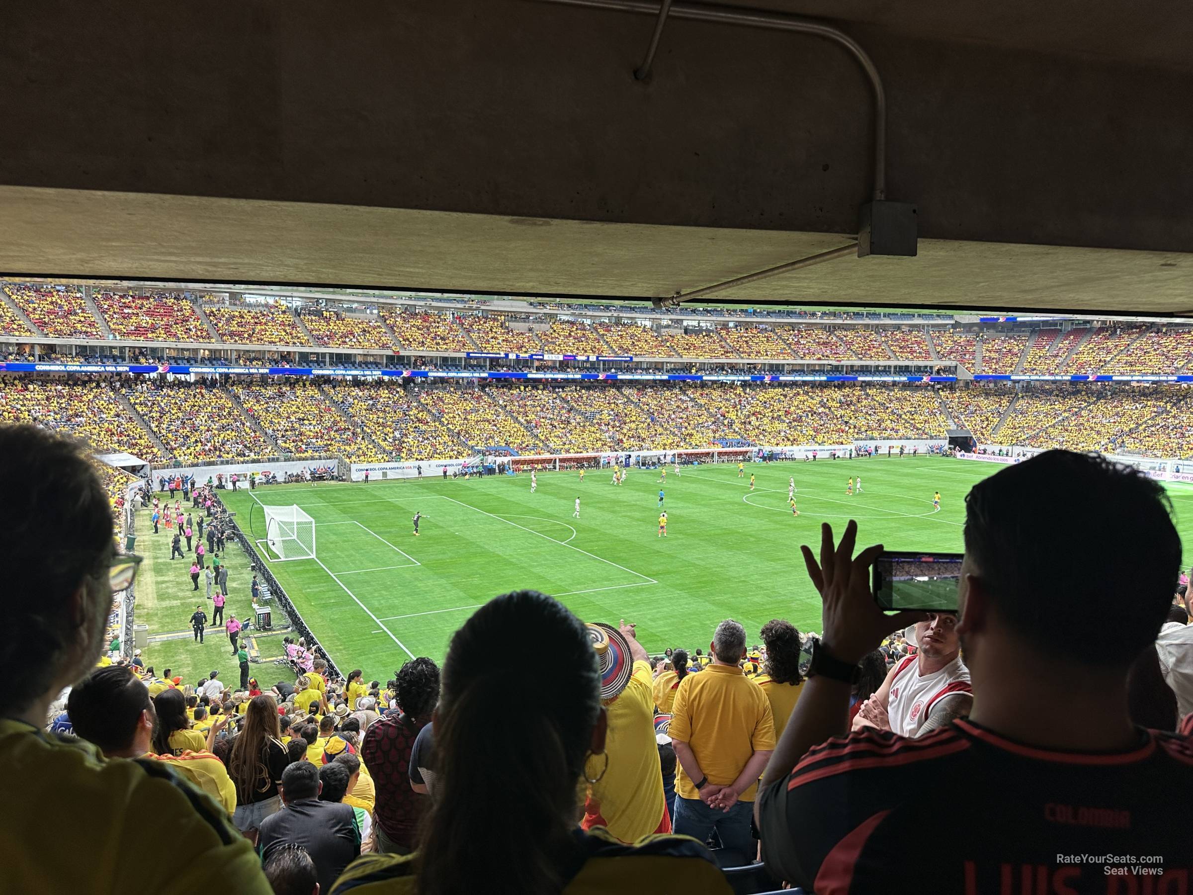 section 131, row jj seat view  for soccer - nrg stadium