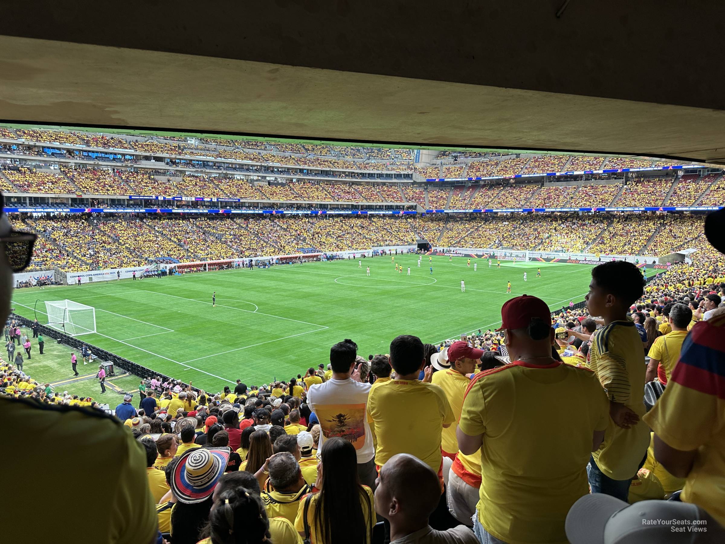 section 132, row jj seat view  for soccer - nrg stadium