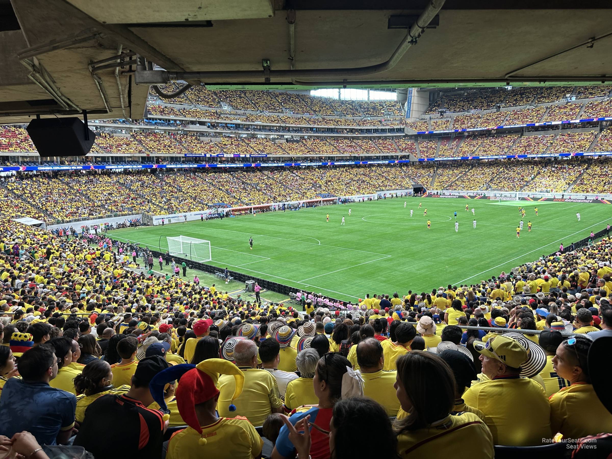 section 133, row jj seat view  for soccer - nrg stadium