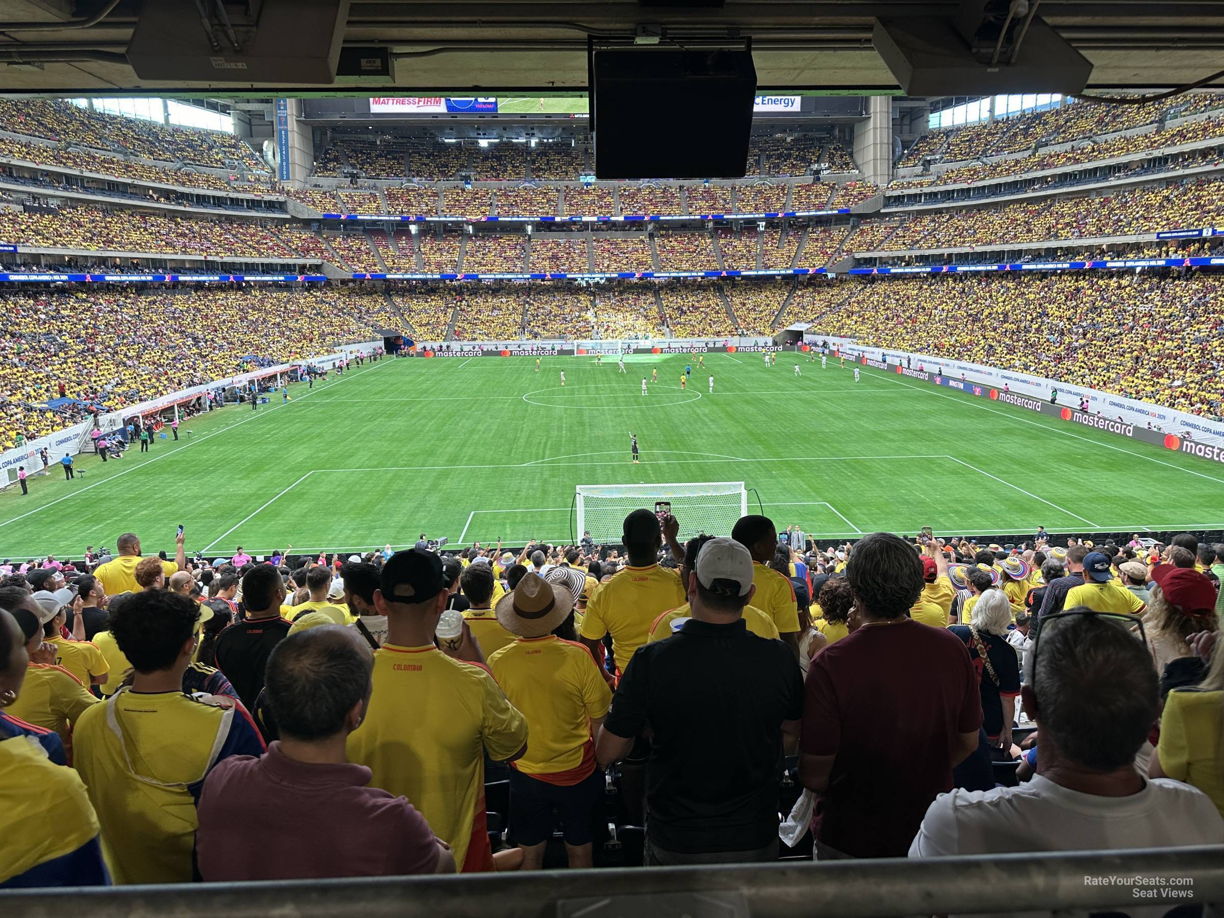 section 137, row jja seat view  for soccer - nrg stadium