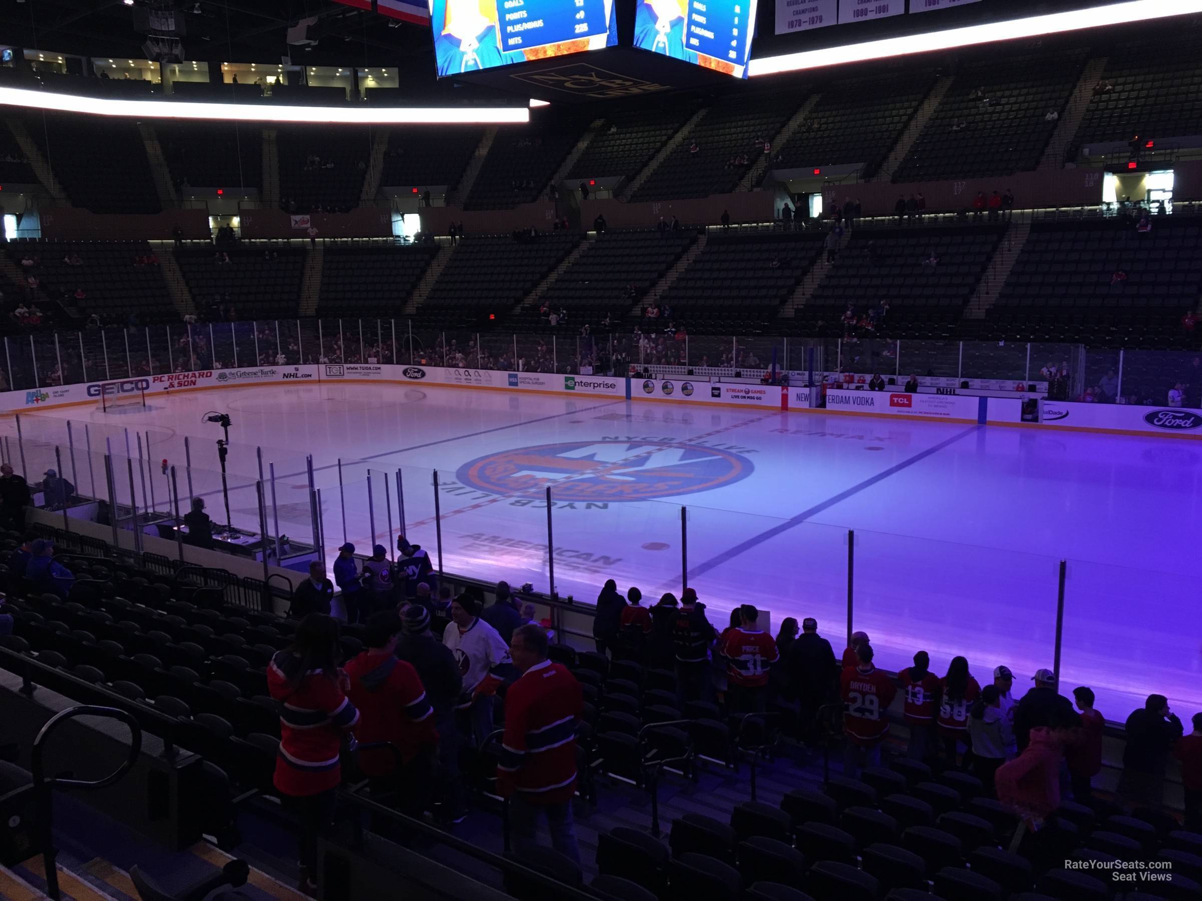 Nassau Coliseum Section 101 Hockey Seating - RateYourSeats.com