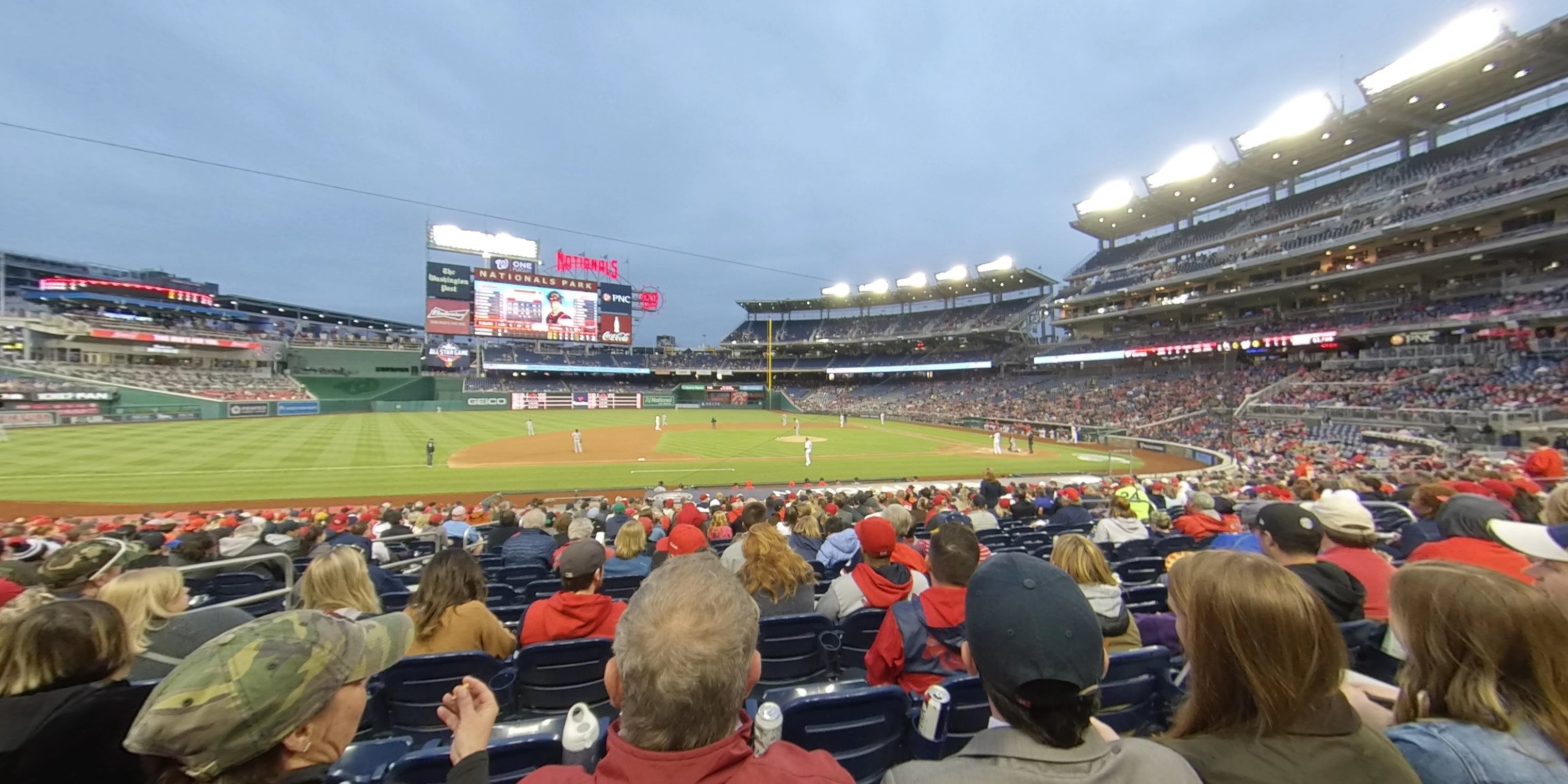 Nationals Park Seating Chart + Rows, Seats and Club Seats