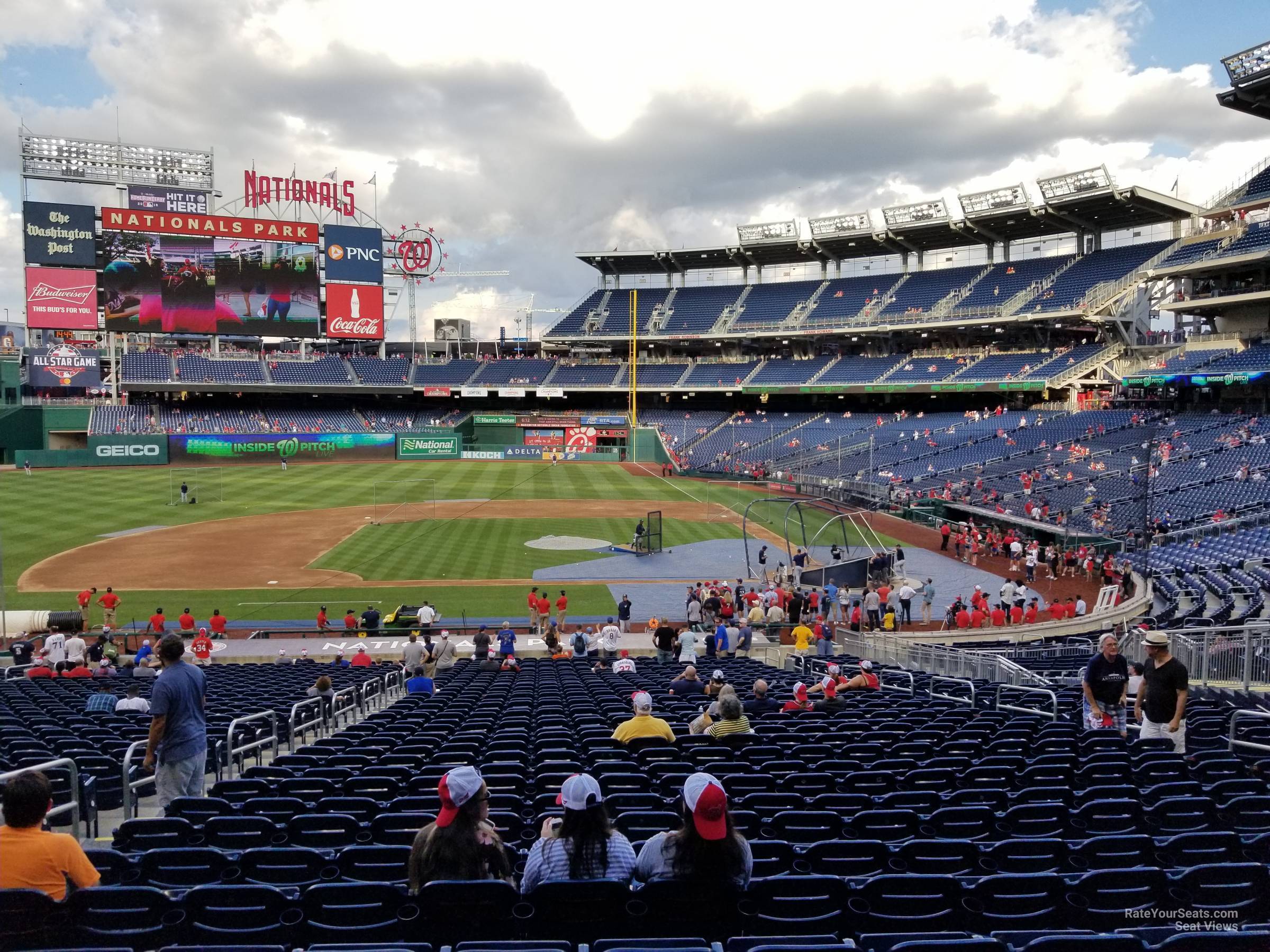 Section 117 at Nationals Park 